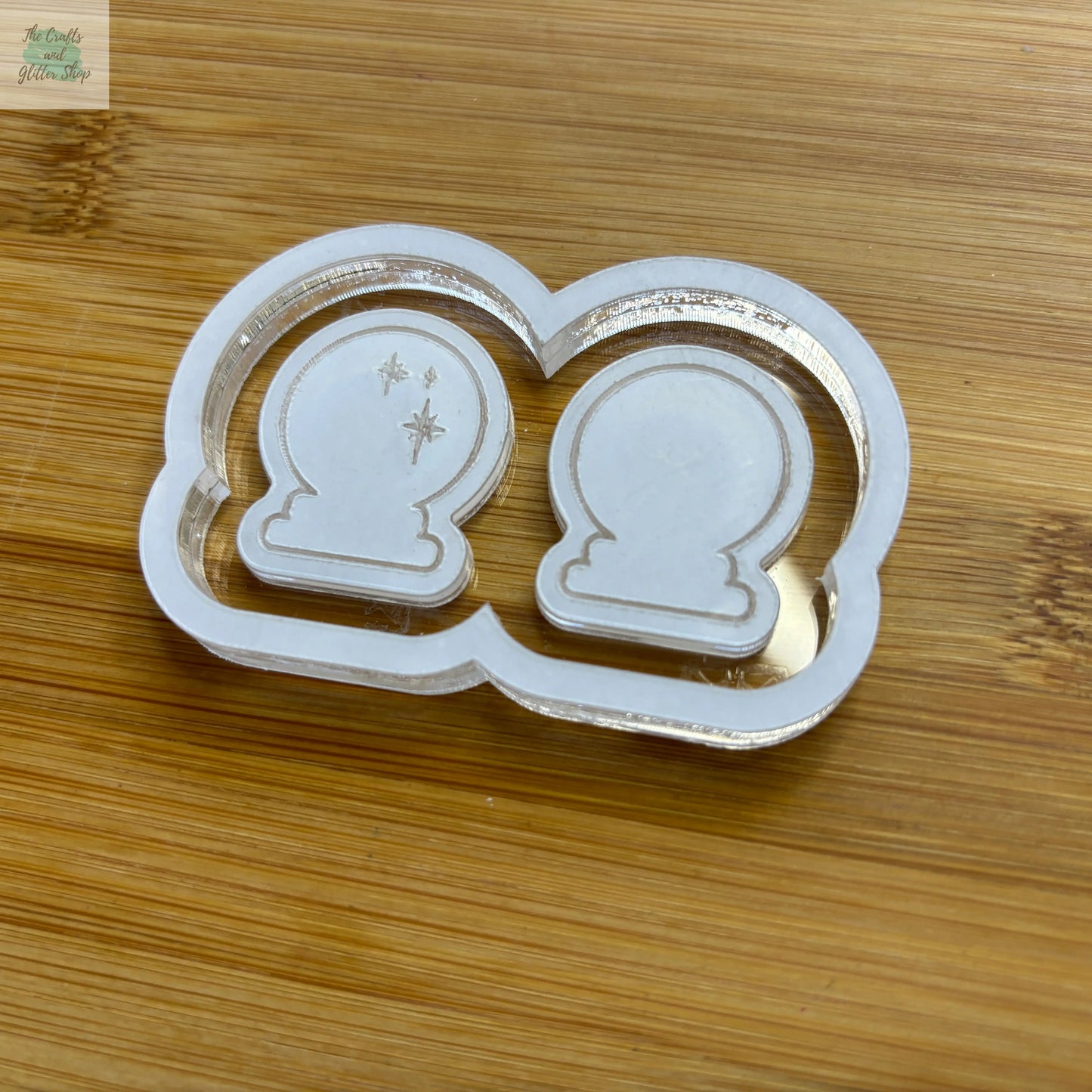 1.1" Crystal Ball Acrylic Mold Blank - The Crafts and Glitter Shop
