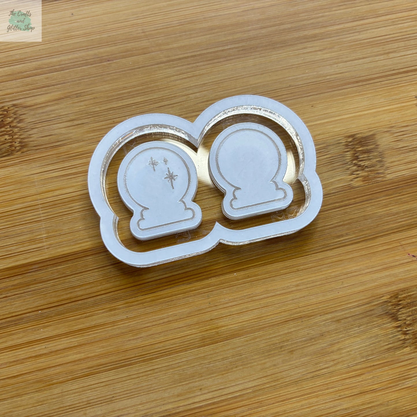 1.1" Crystal Ball Acrylic Mold Blank - The Crafts and Glitter Shop