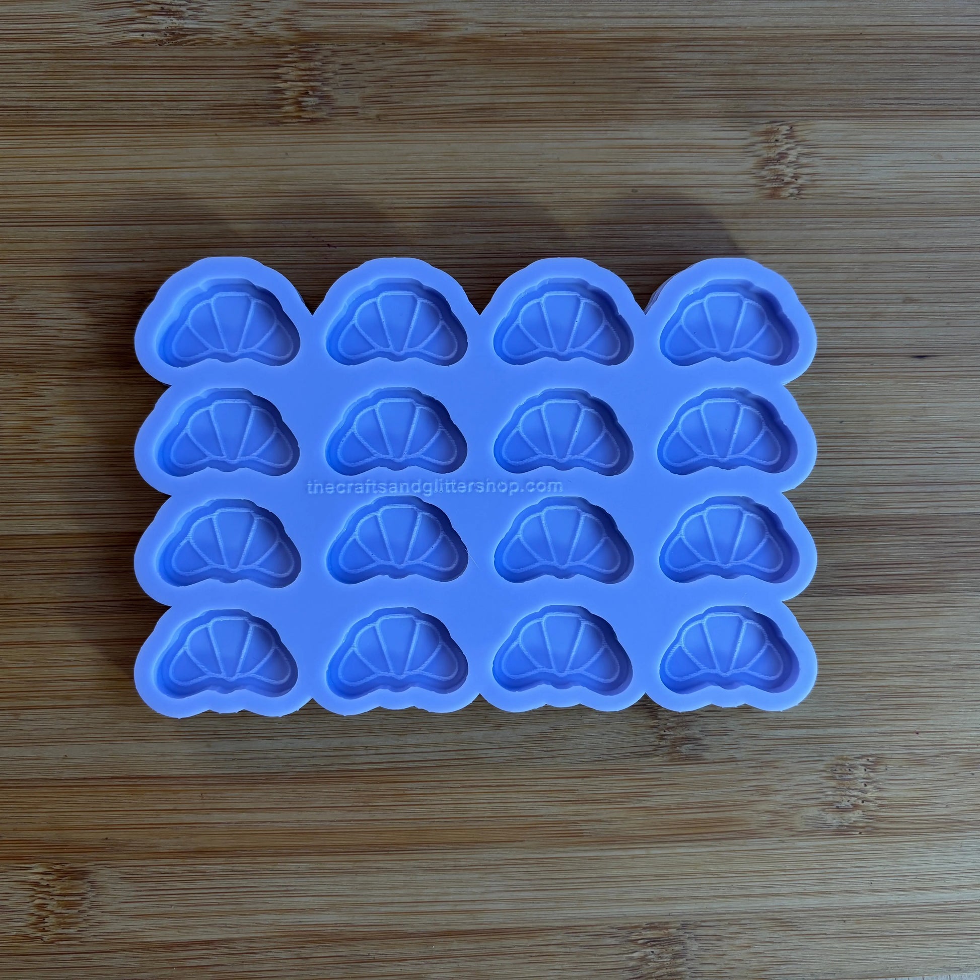 1.2 inch Croissant Silicone Mold - The Crafts and Glitter Shop