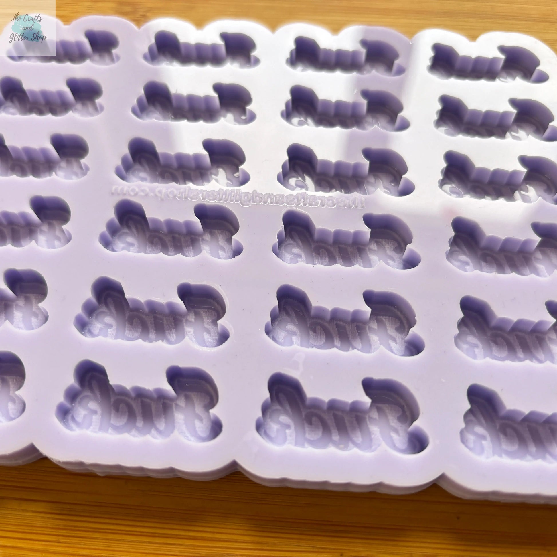 1.2" Fuck Silicone Mold - The Crafts and Glitter Shop