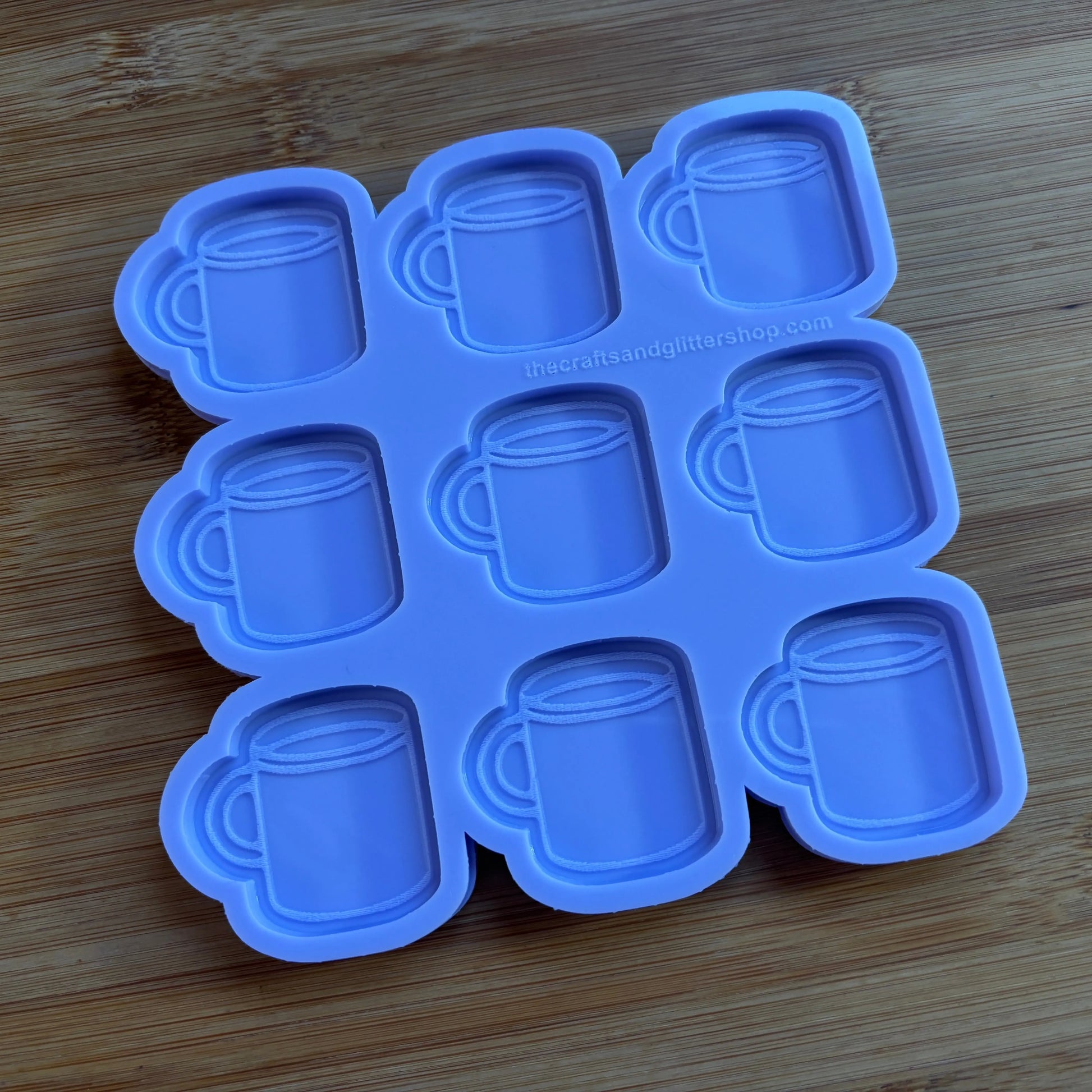 1.5 inch Mug Silicone Mold - The Crafts and Glitter Shop