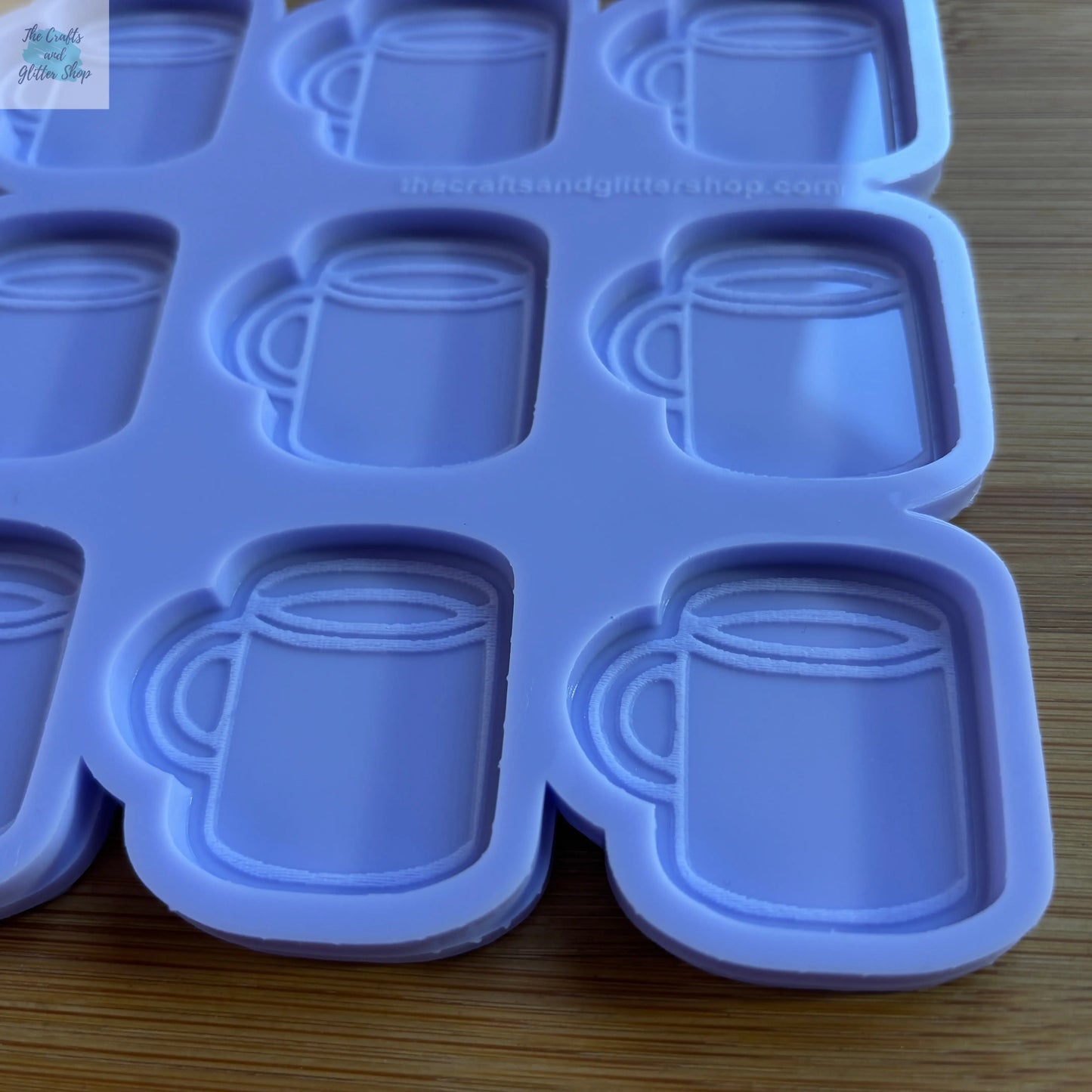 1.5 inch Mug Silicone Mold - The Crafts and Glitter Shop