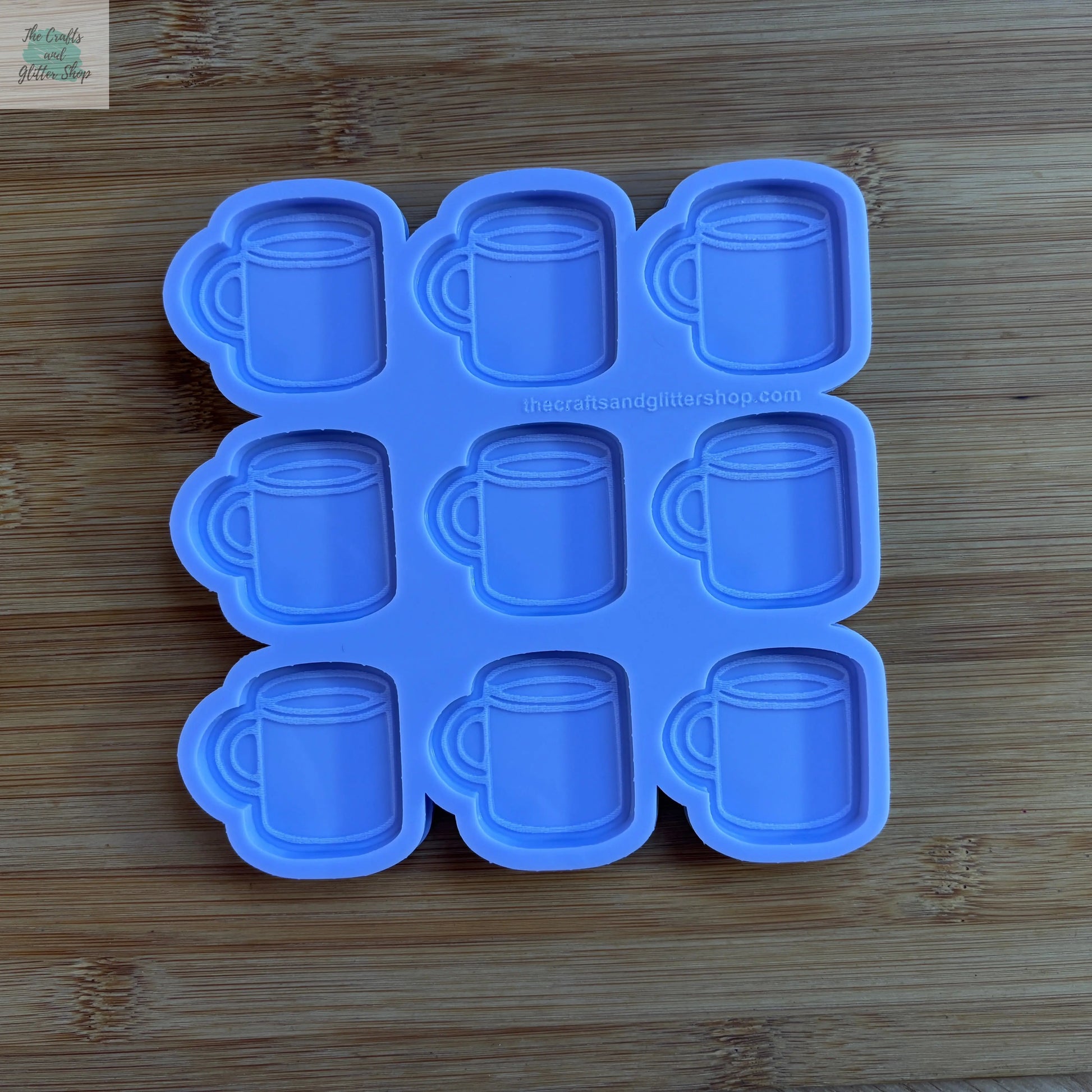 1.5 inch Mug Silicone Mold - The Crafts and Glitter Shop