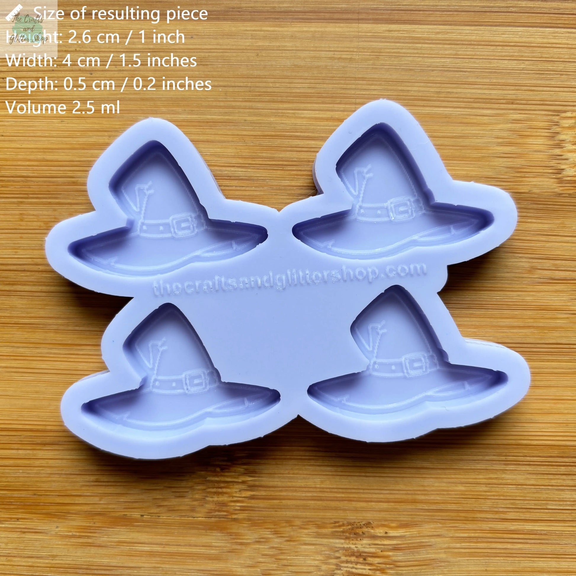 1.5 inch Pointed Hat Silicone Mold - The Crafts and Glitter Shop