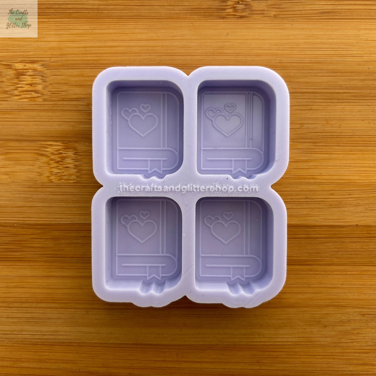 1.5 inch Romance Book Silicone Mold - The Crafts and Glitter Shop