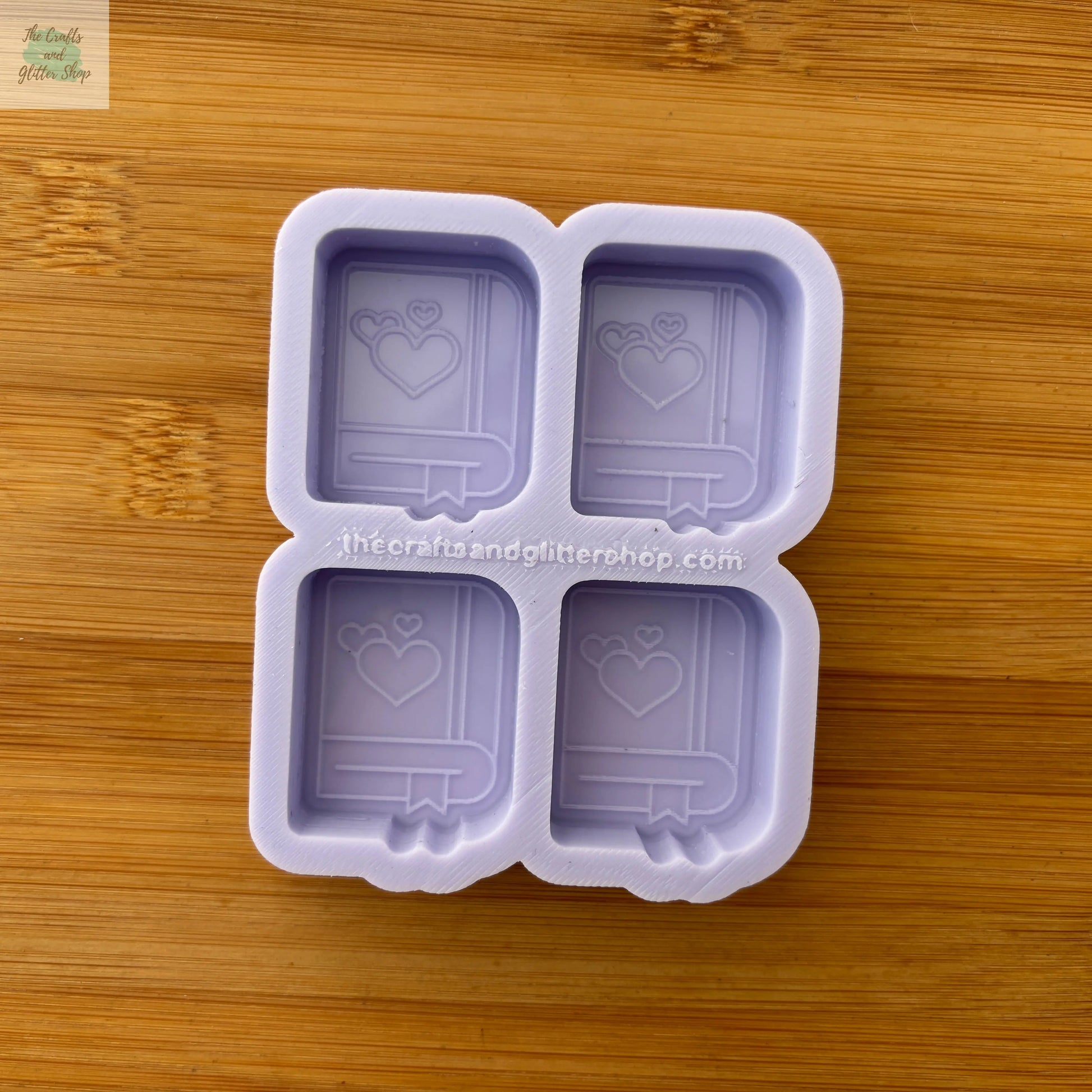 1.5 inch Romance Book Silicone Mold - The Crafts and Glitter Shop