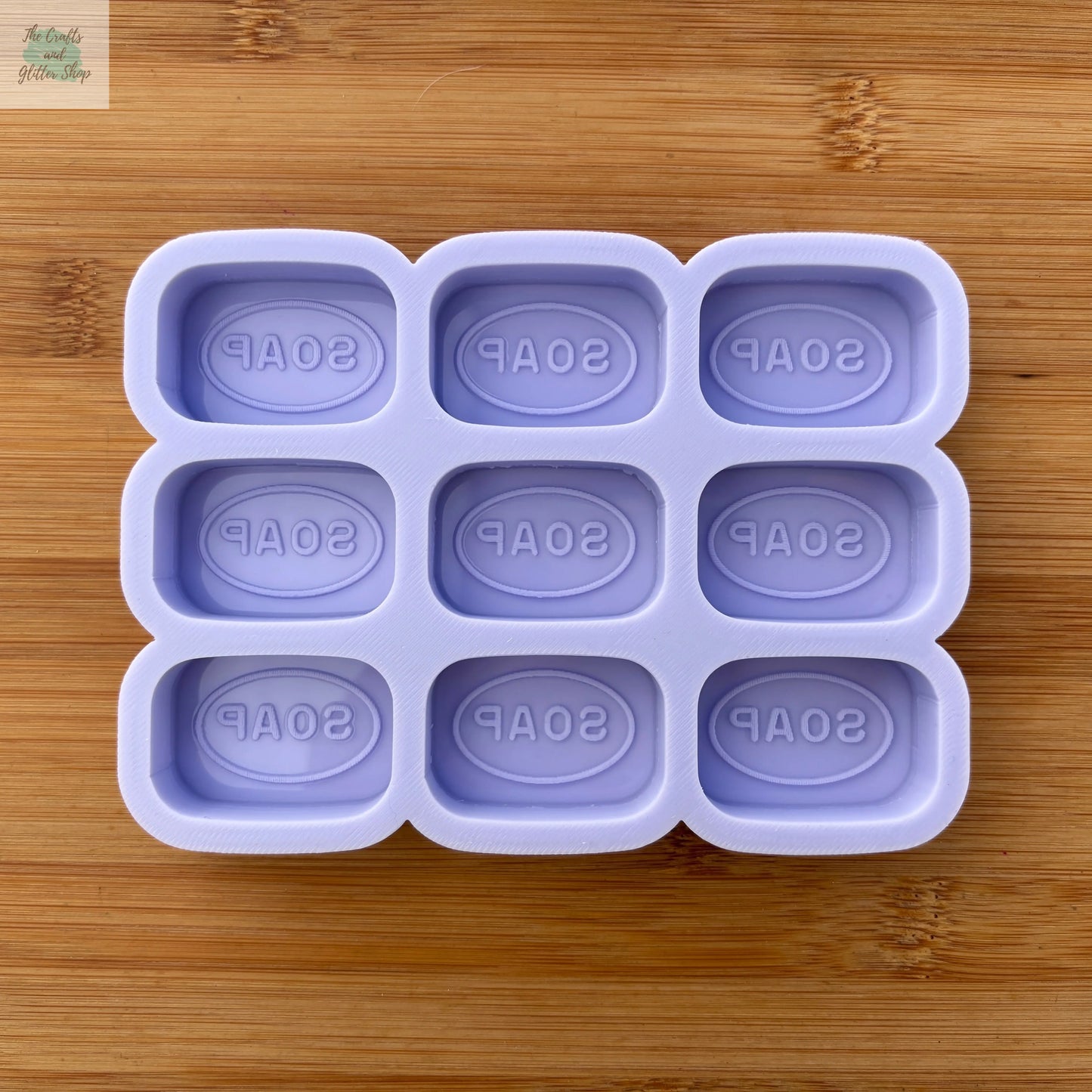 1.5 inch Soap Bar Silicone Mold - The Crafts and Glitter Shop