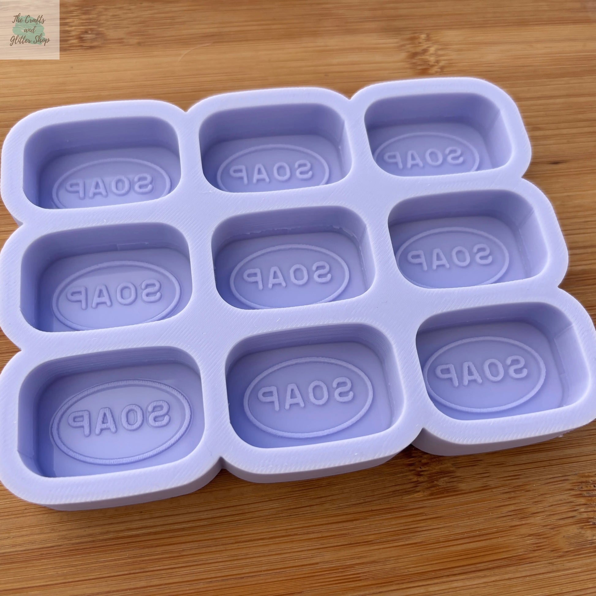 1.5 inch Soap Bar Silicone Mold - The Crafts and Glitter Shop