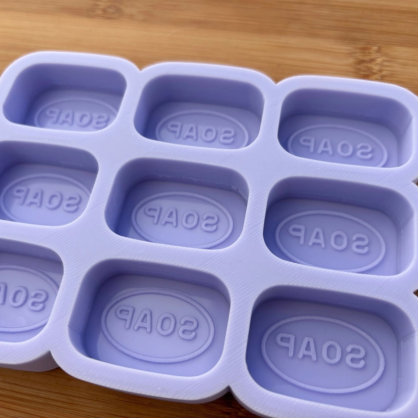 1.5 inch Soap Bar Silicone Mold - The Crafts and Glitter Shop