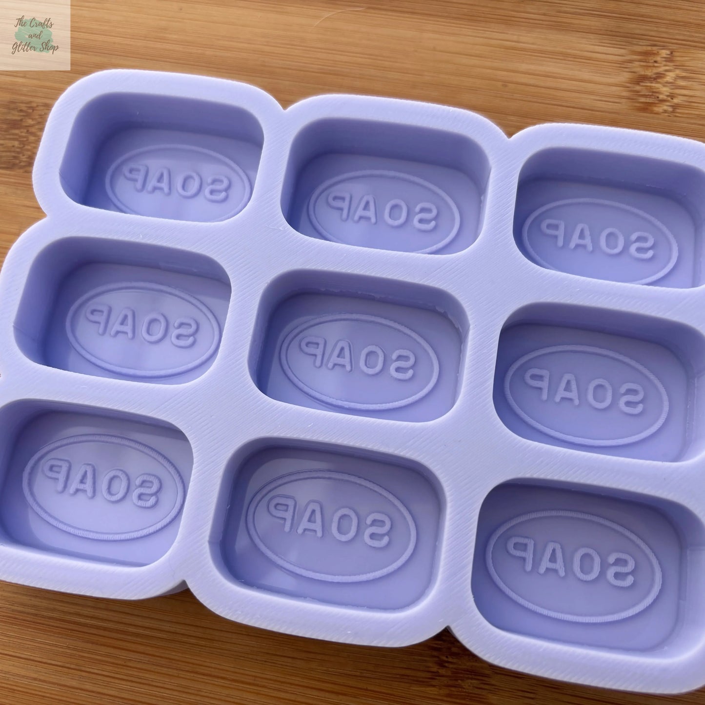 1.5 inch Soap Bar Silicone Mold - The Crafts and Glitter Shop