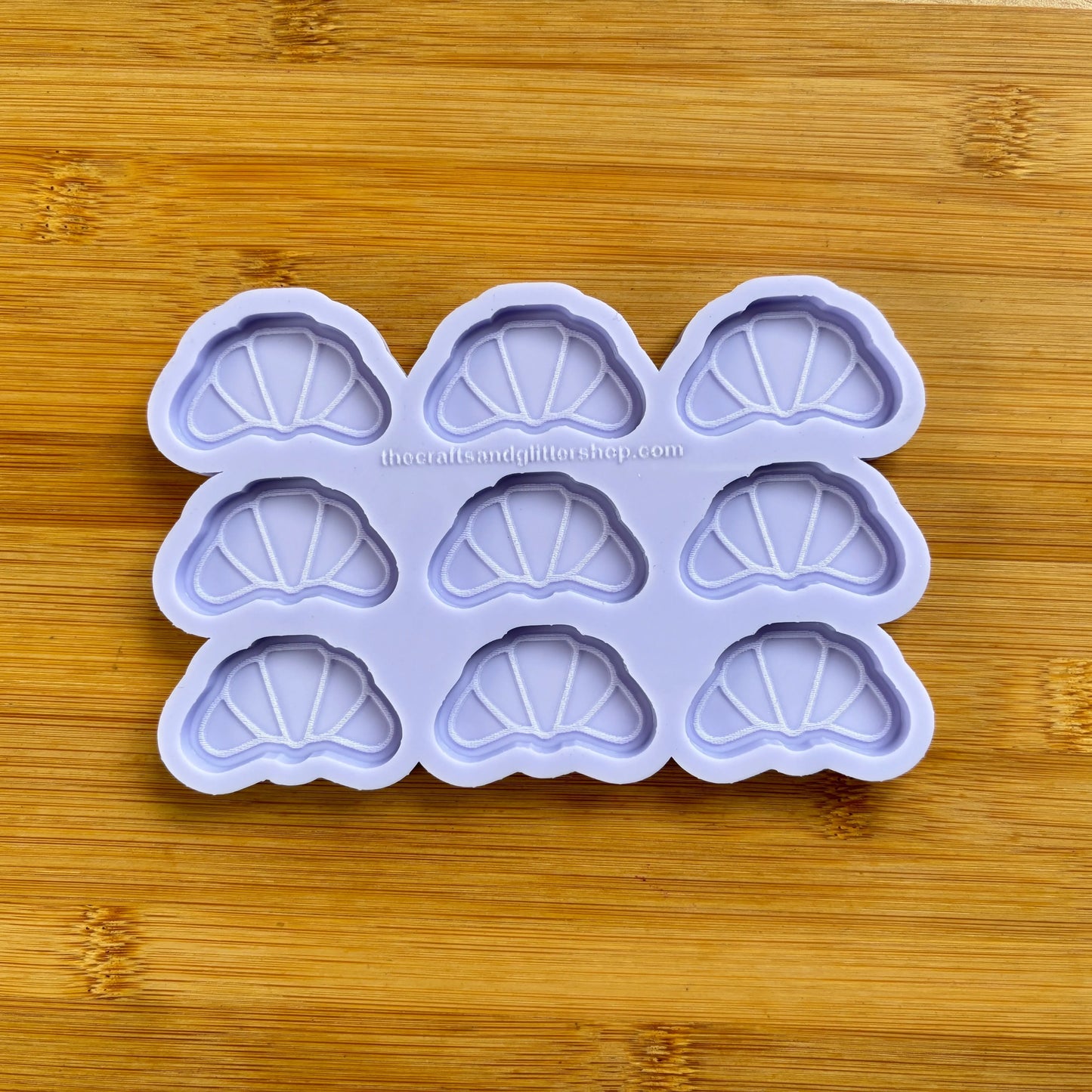 1.5" Croissant Silicone Mold - The Crafts and Glitter Shop