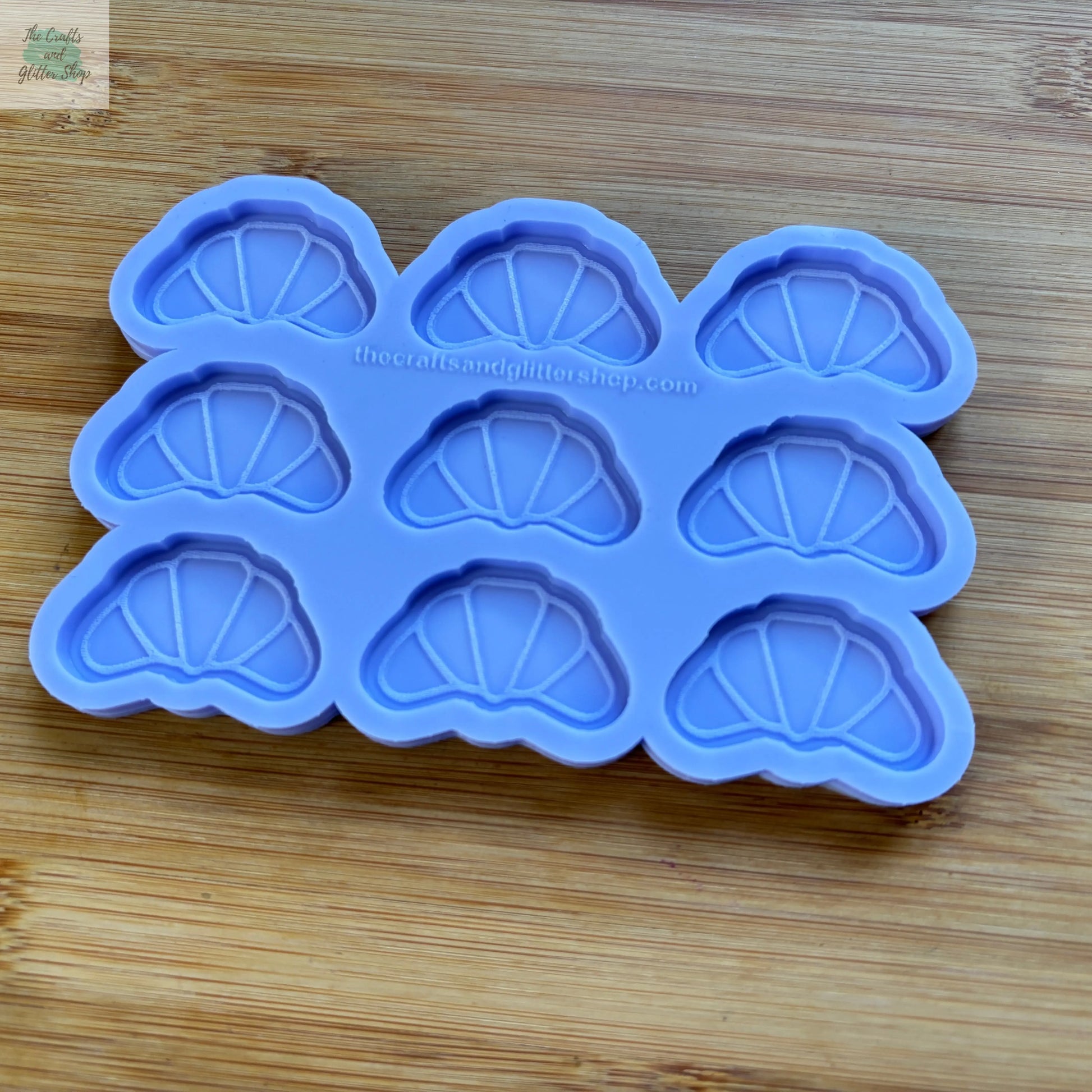 1.5" Croissant Silicone Mold - The Crafts and Glitter Shop