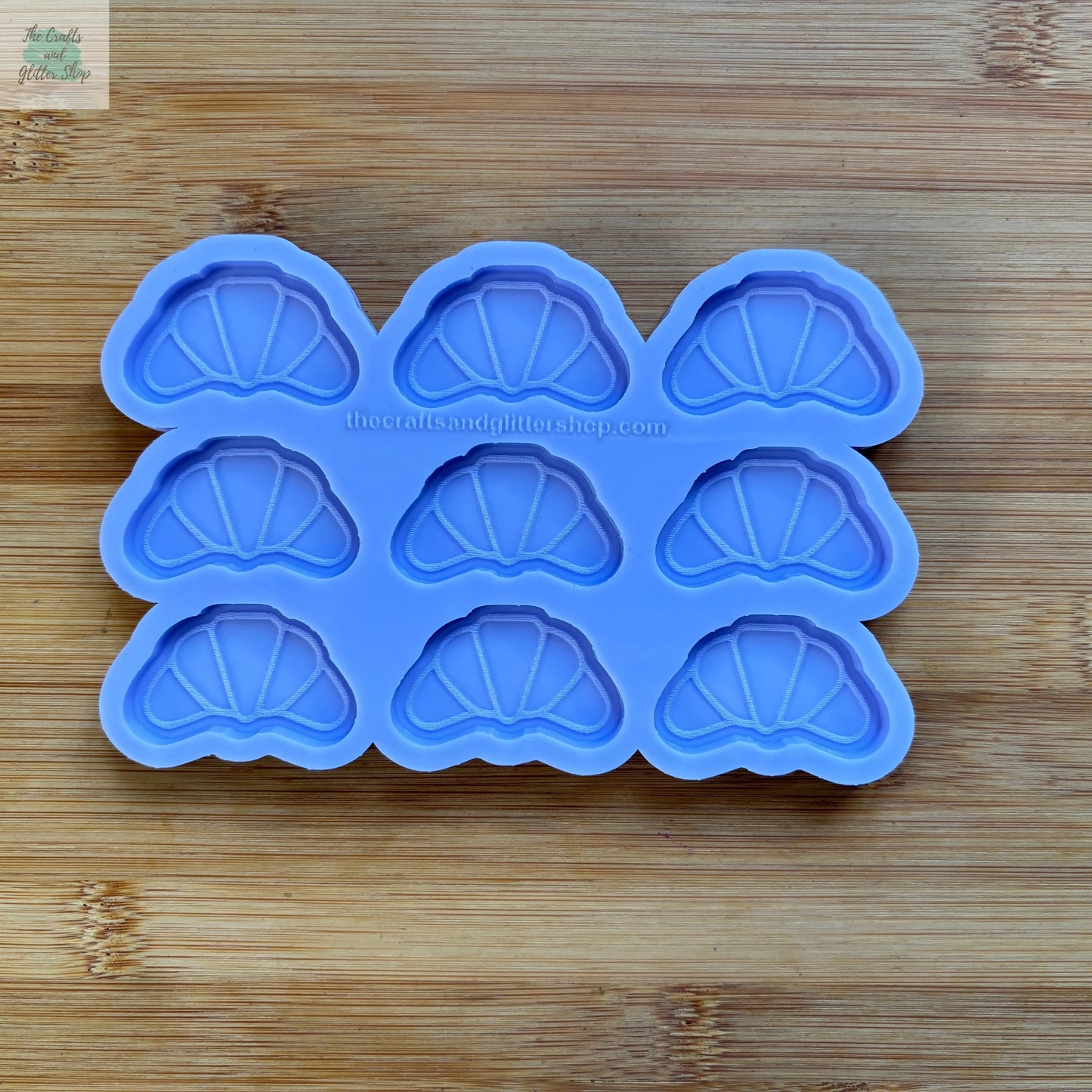 1.5" Croissant Silicone Mold - The Crafts and Glitter Shop