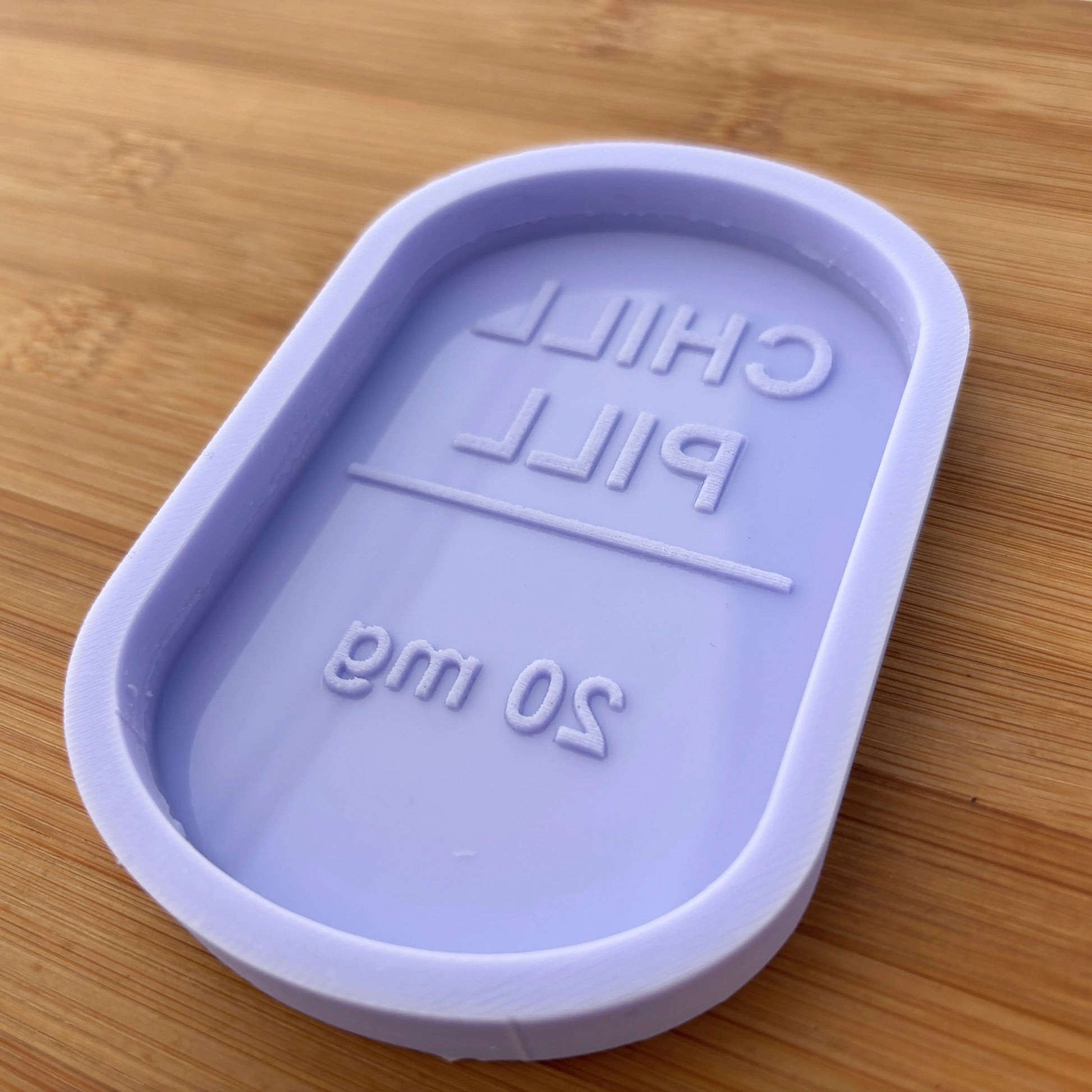 10 cm Chill Pill Silicone Mold - The Crafts and Glitter Shop