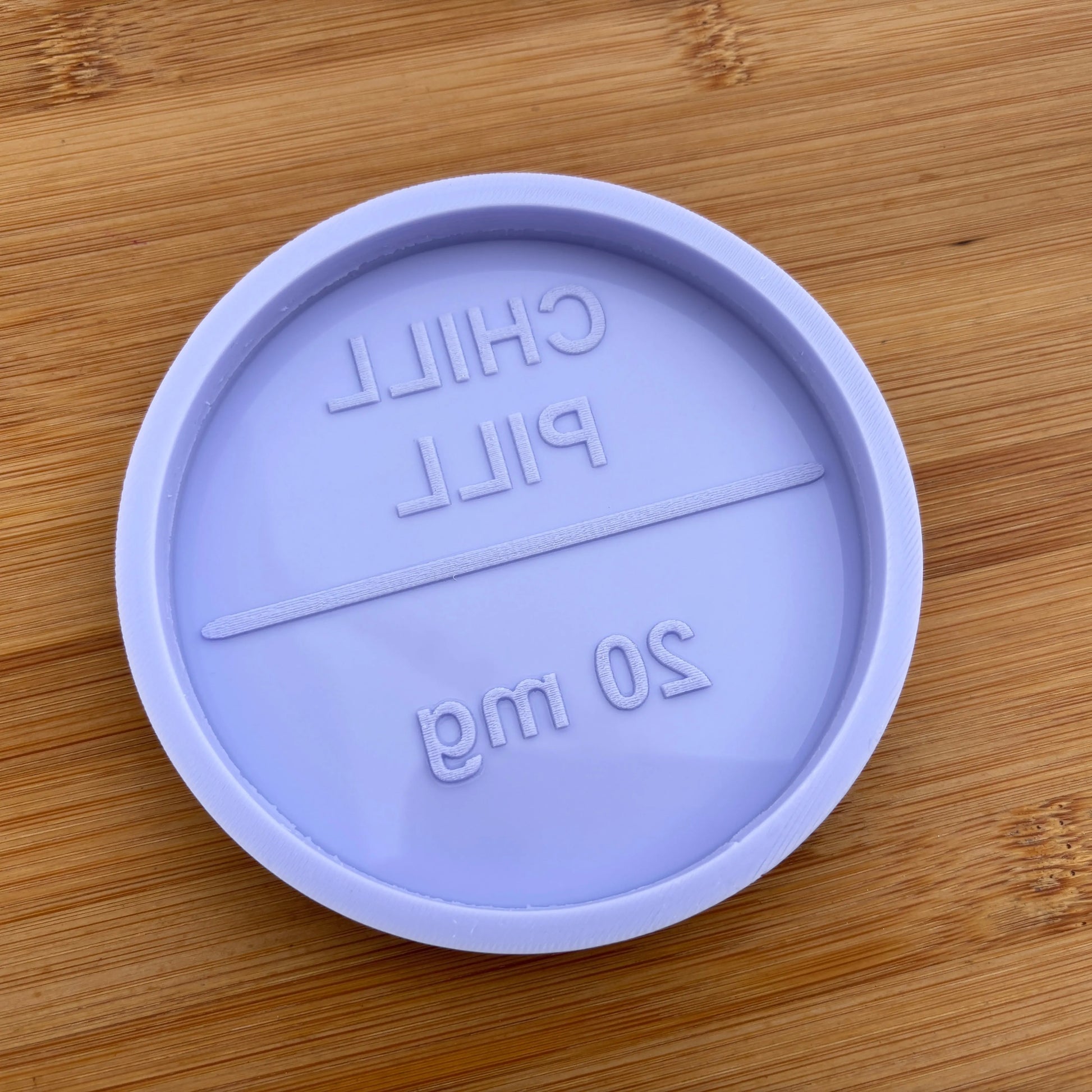 10 cm Chill Pill Silicone Mold - The Crafts and Glitter Shop