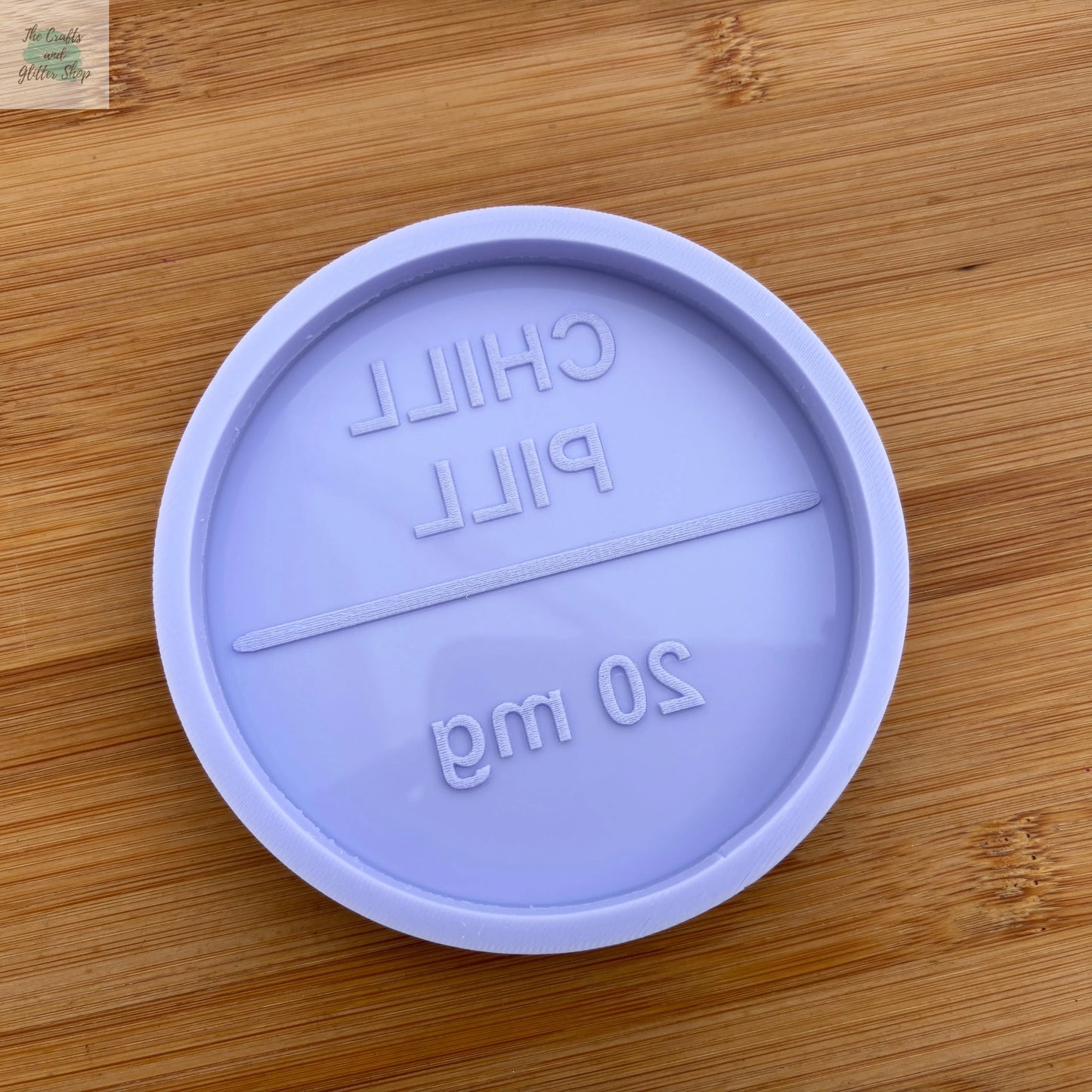 10 cm Chill Pill Silicone Mold - The Crafts and Glitter Shop