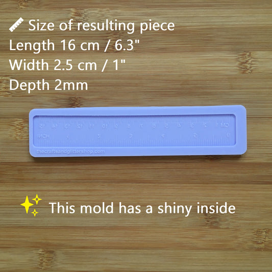 15 cm Ruler Silicone Mold
