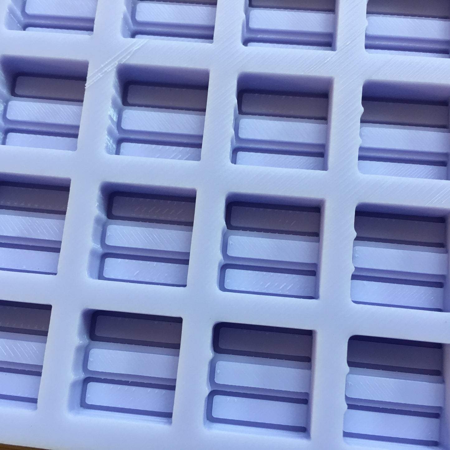 15 mm Stack of Books Silicone Mold