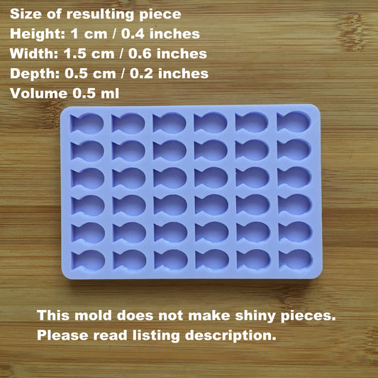 15mm Fish Silicone Mold