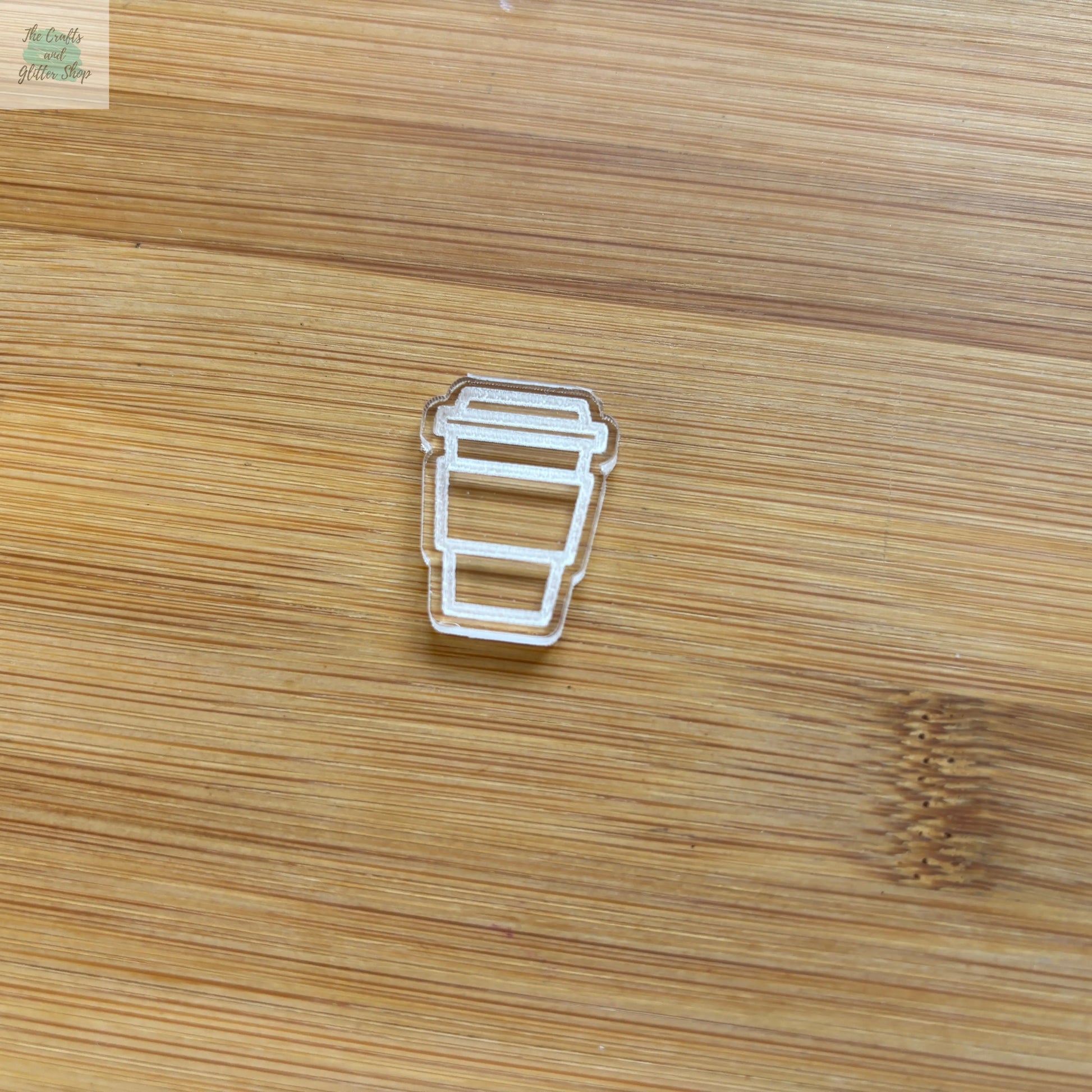 16 pcs Coffee Cup Clear acrylic shape