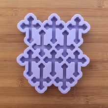 Load image into Gallery viewer, 2 inch Cross Silicone Mold