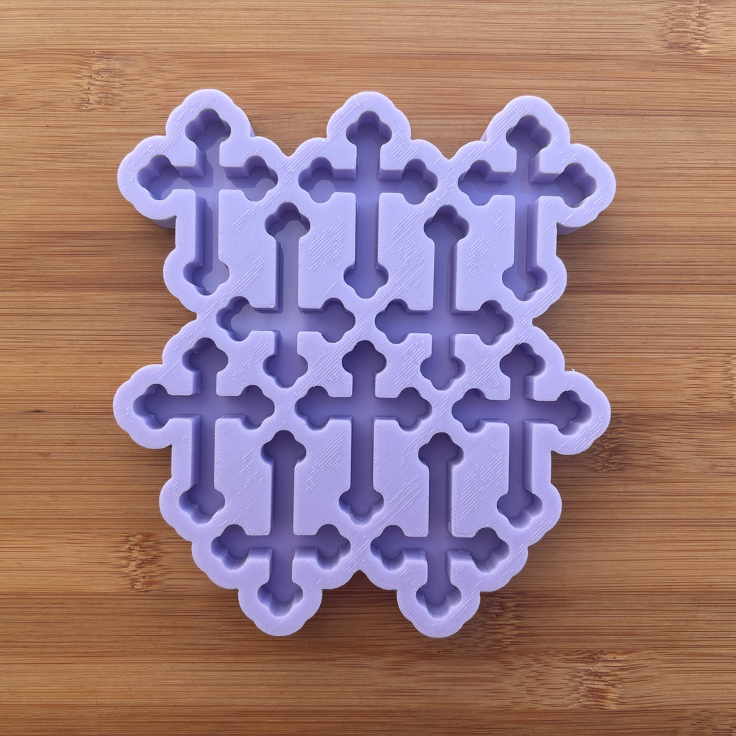 2 inch Cross Silicone Mold