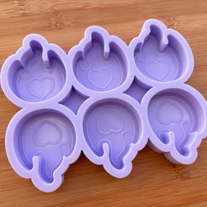 2 inch Flame Silicone Mold