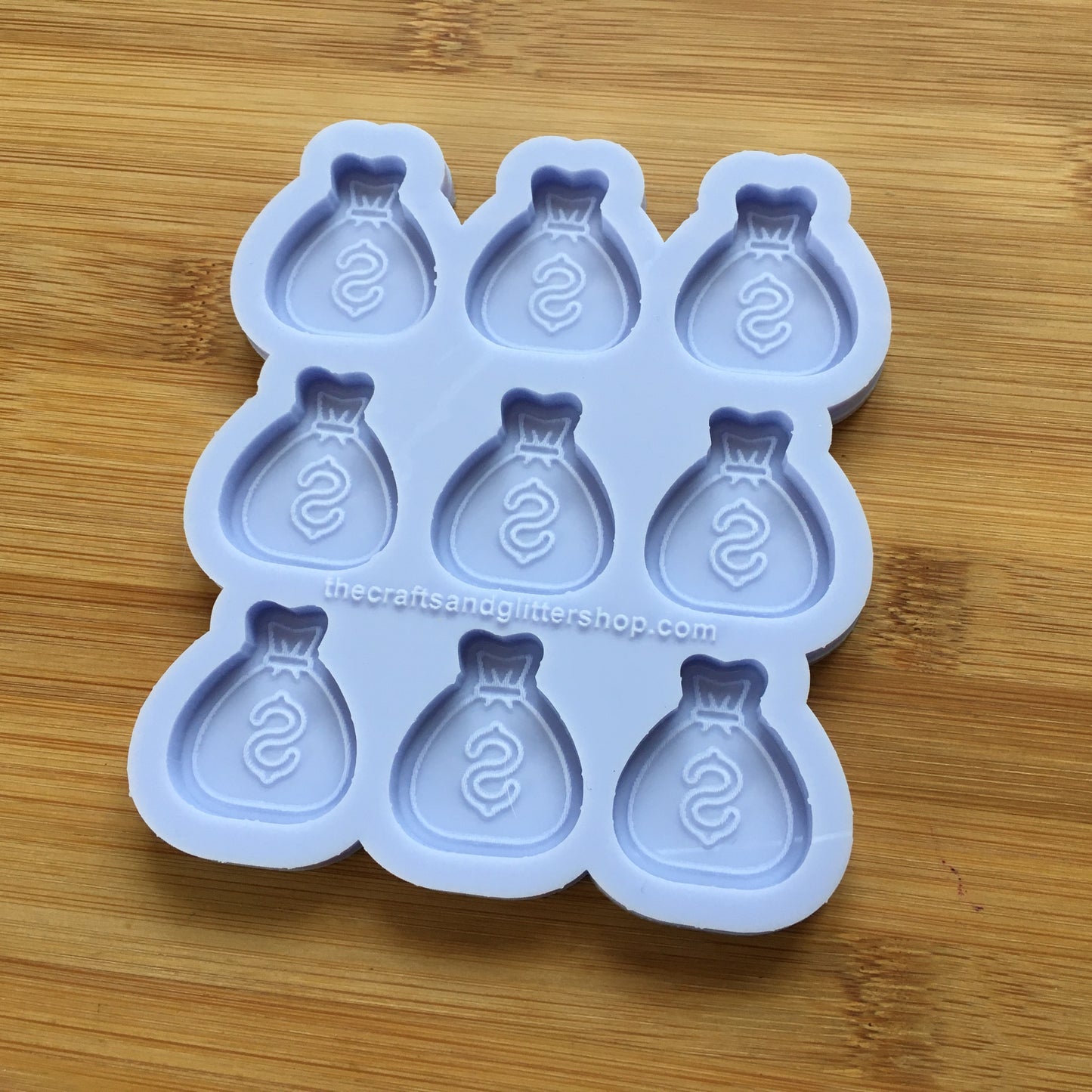 1.1" Money Bag Silicone Mold
