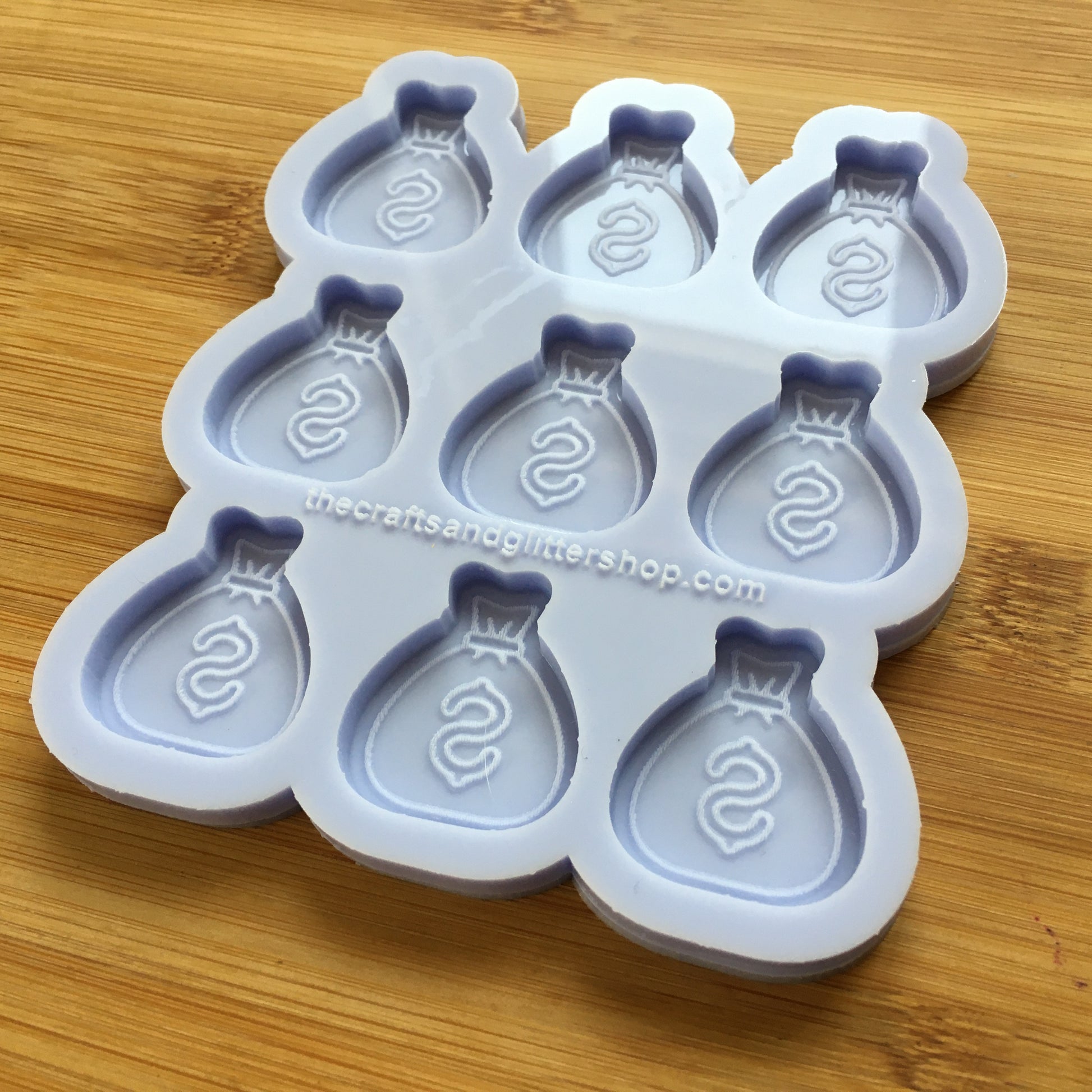 1.1" Money Bag Silicone Mold