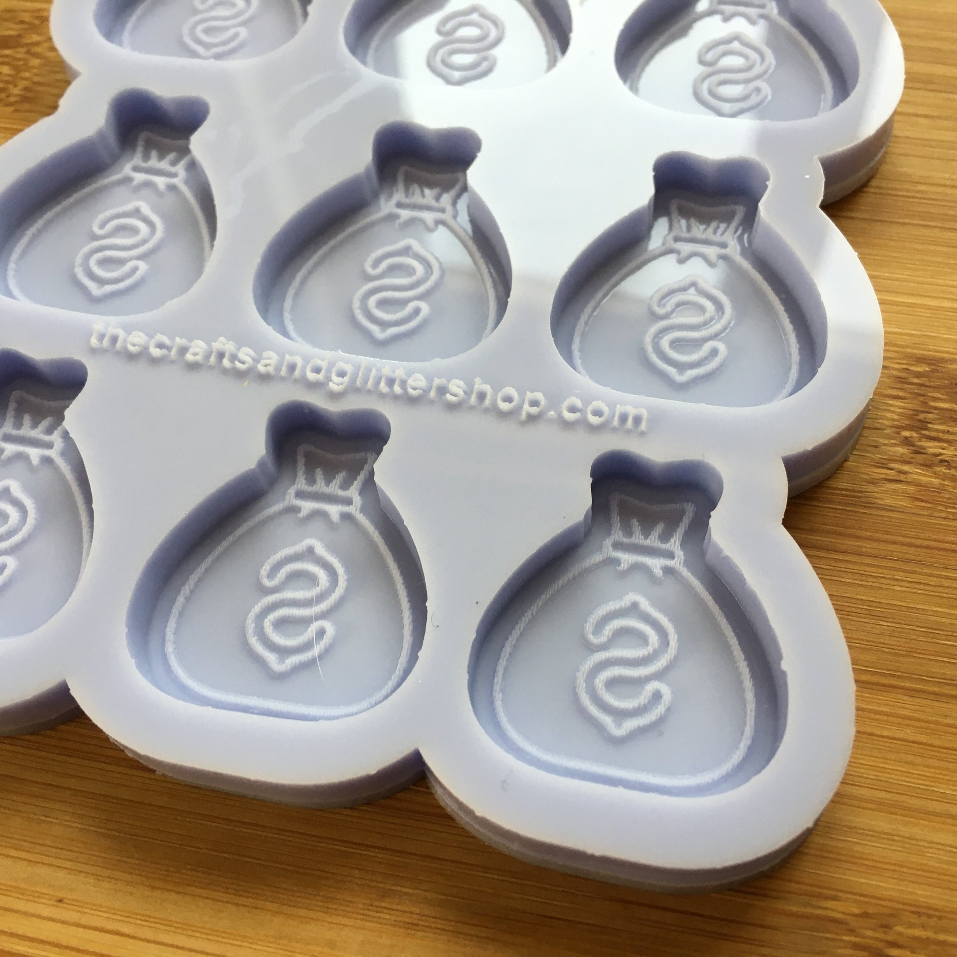 1.1" Money Bag Silicone Mold