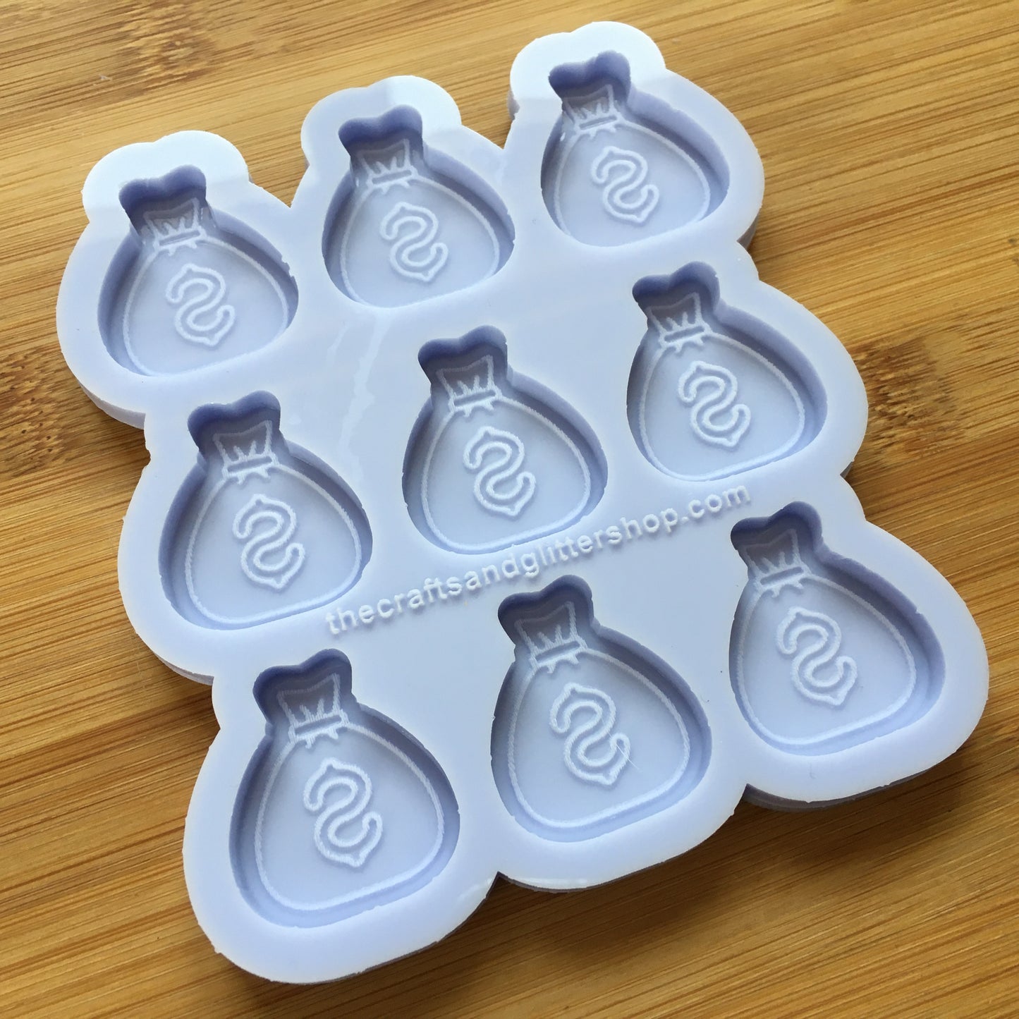 1.1" Money Bag Silicone Mold