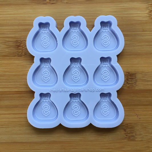 1.1" Money Bag Silicone Mold