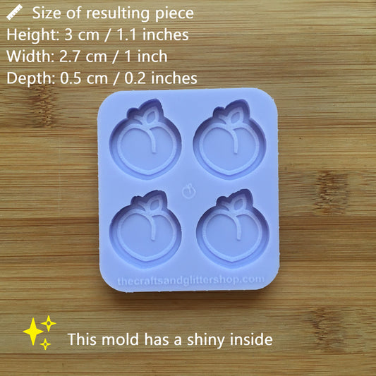 1.1" Peach Silicone Mold