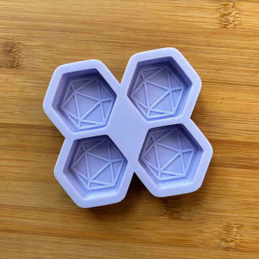 1.5" D20 Silicone Mold