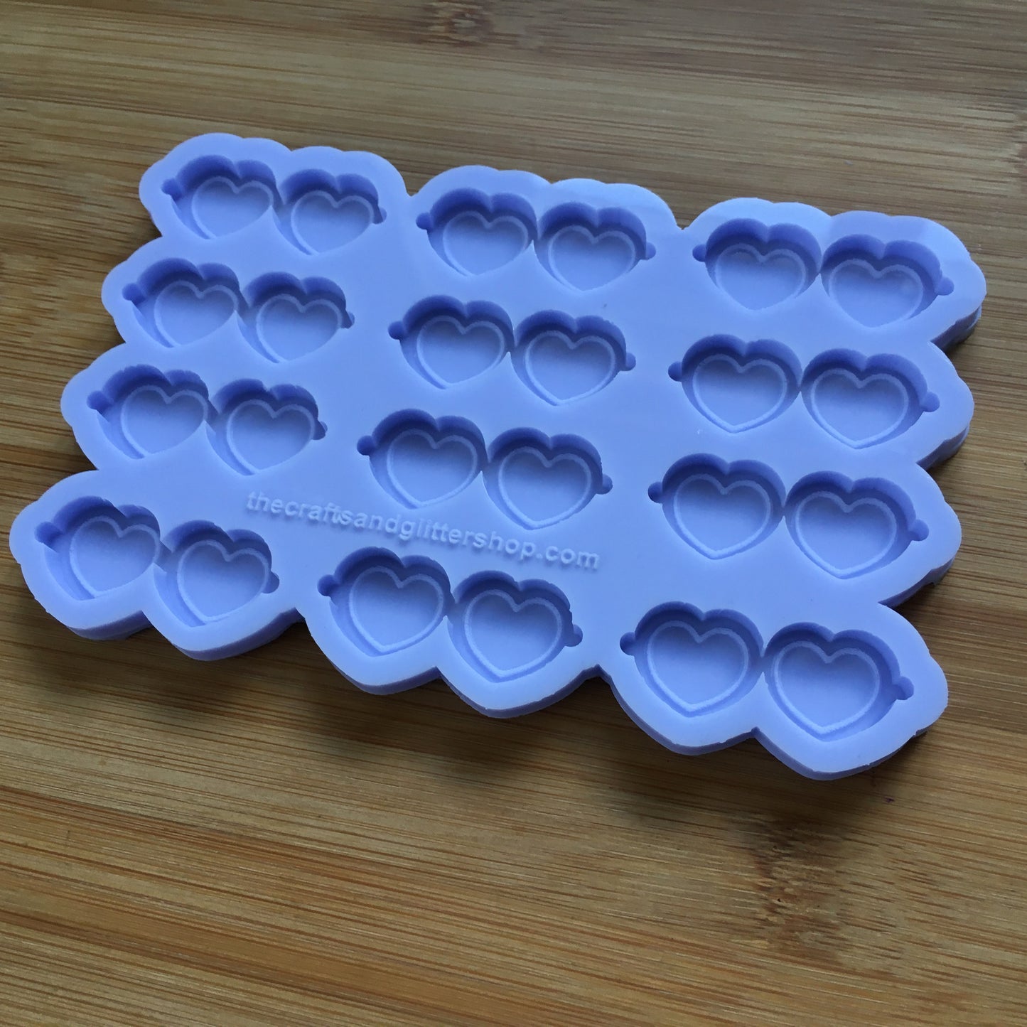 1.5" Heart Sunglasses Silicone Mold