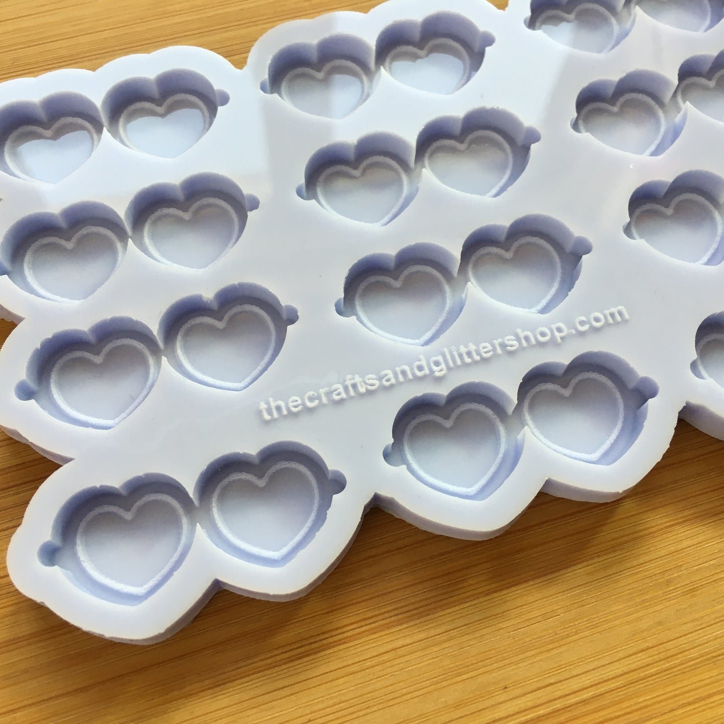 1.5" Heart Sunglasses Silicone Mold