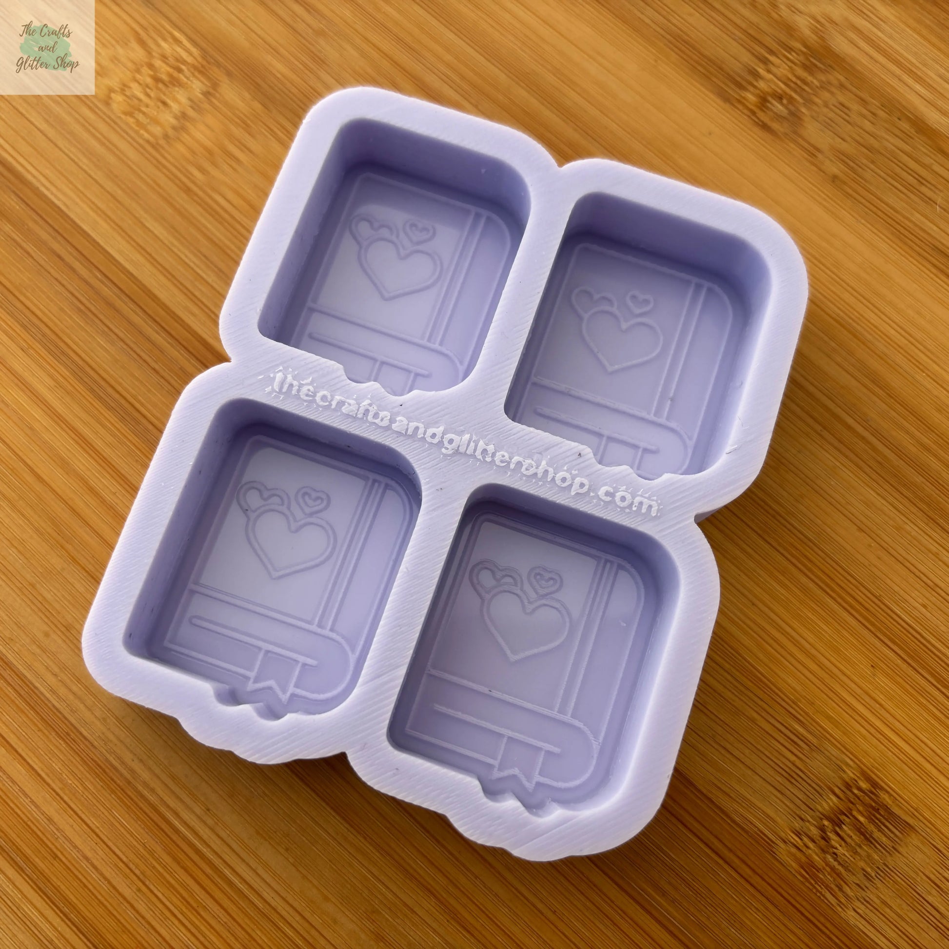 1.5 inch Romance Book Silicone Mold