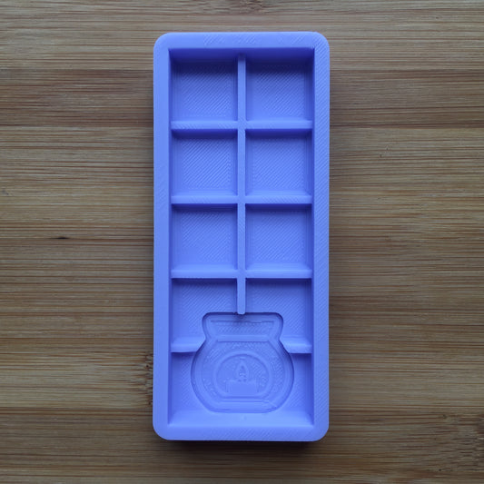 1.5 oz Wax Burner Snap Bar Silicone Mold