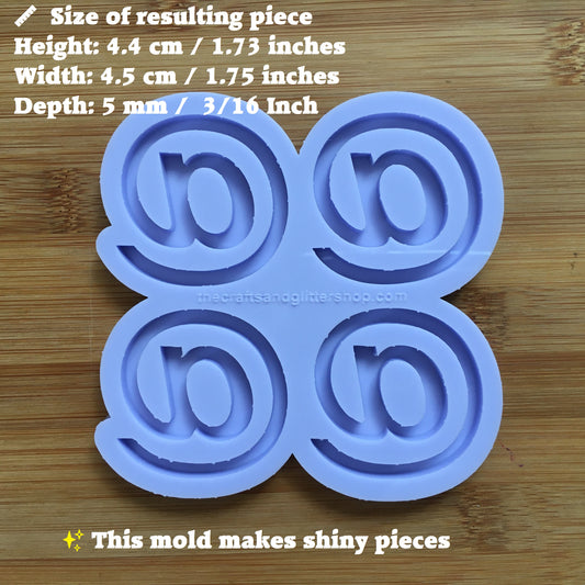 1.75" At Symbol Silicone Mold