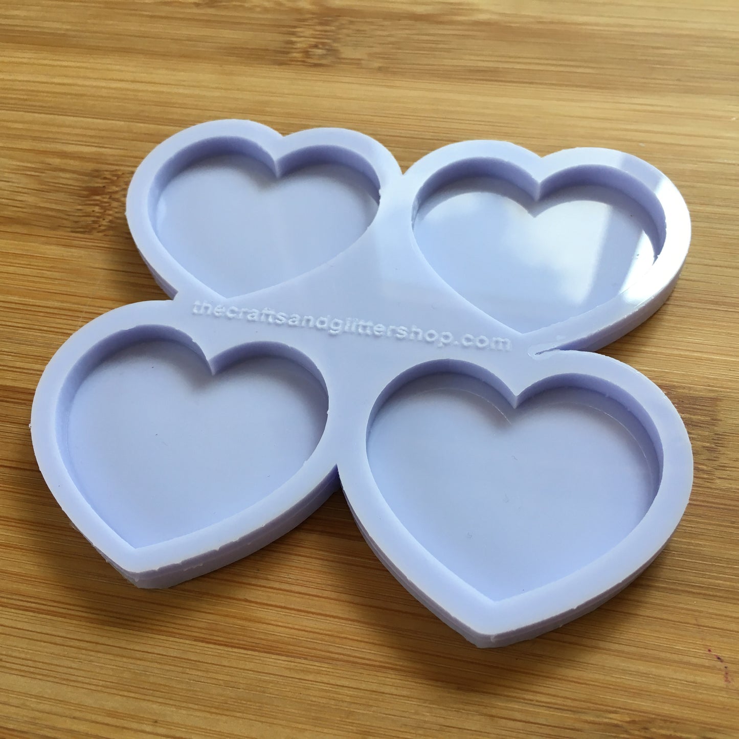 1.75" Heart Silicone Mold