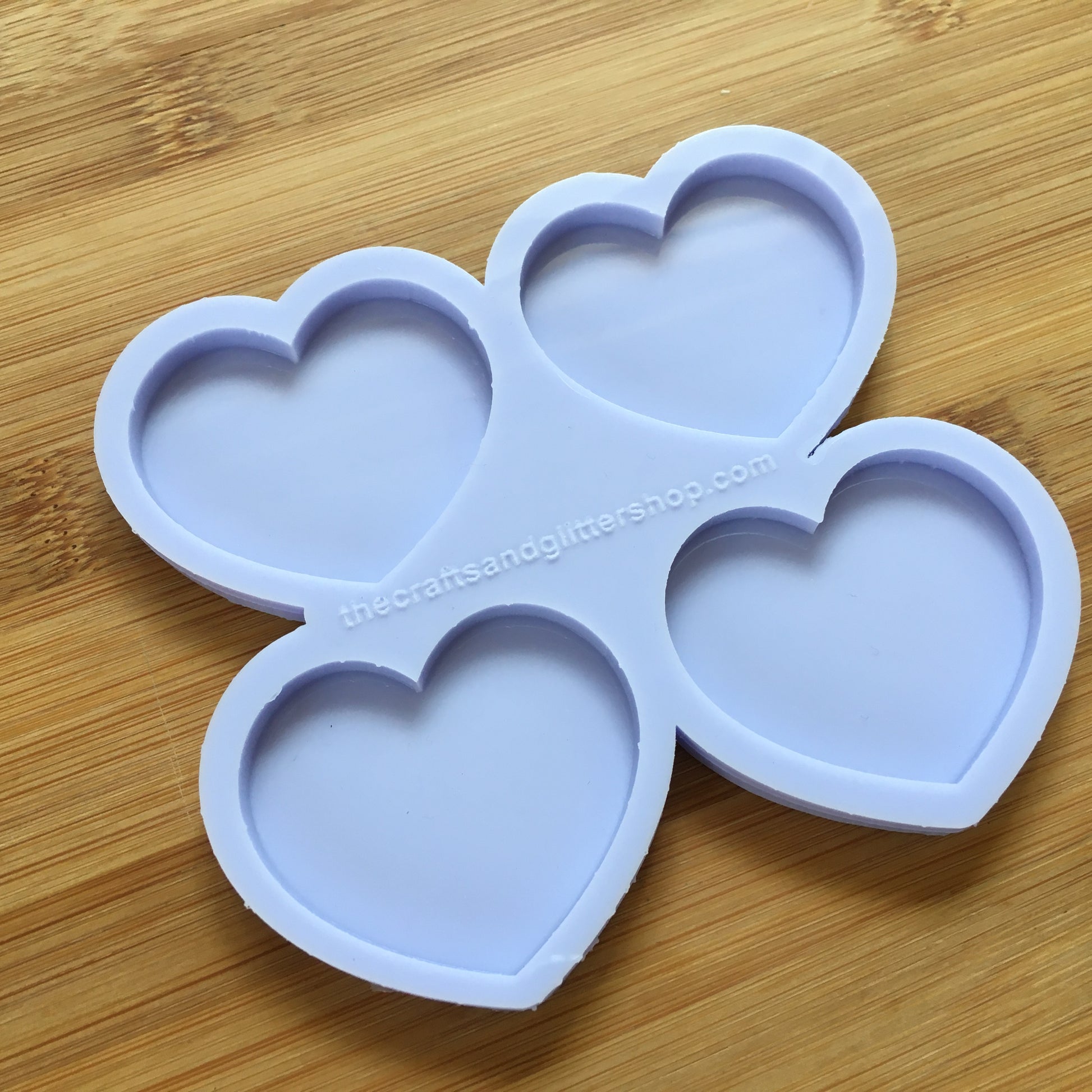 1.75" Heart Silicone Mold