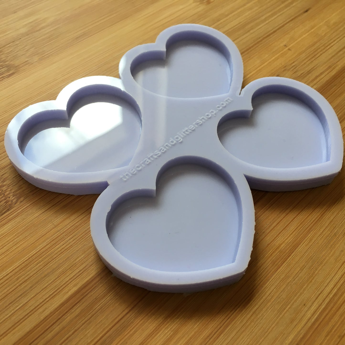 1.75" Heart Silicone Mold