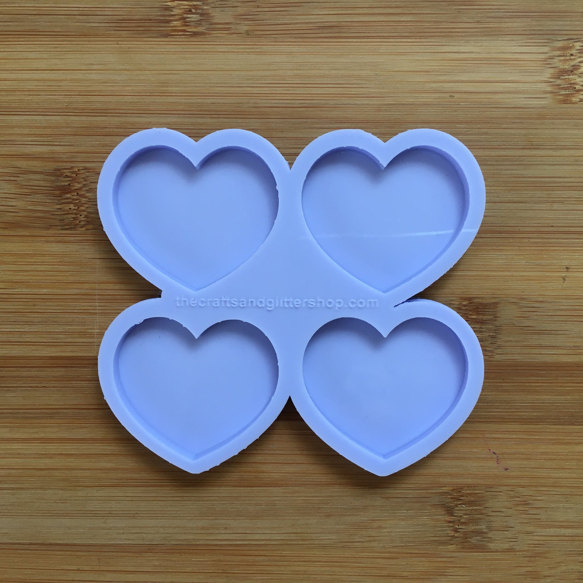1.75" Heart Silicone Mold