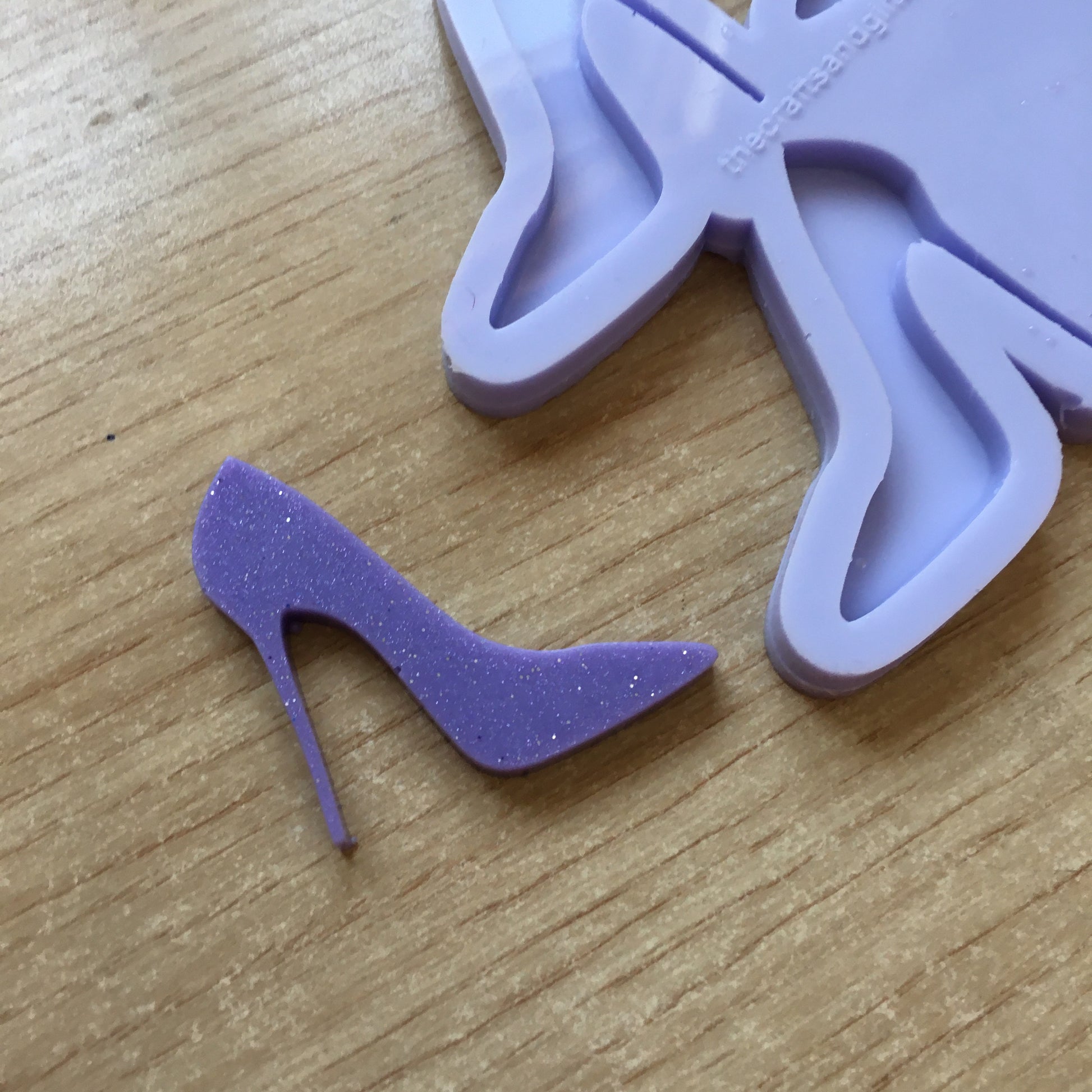1.75" High Heel Silicone Mold