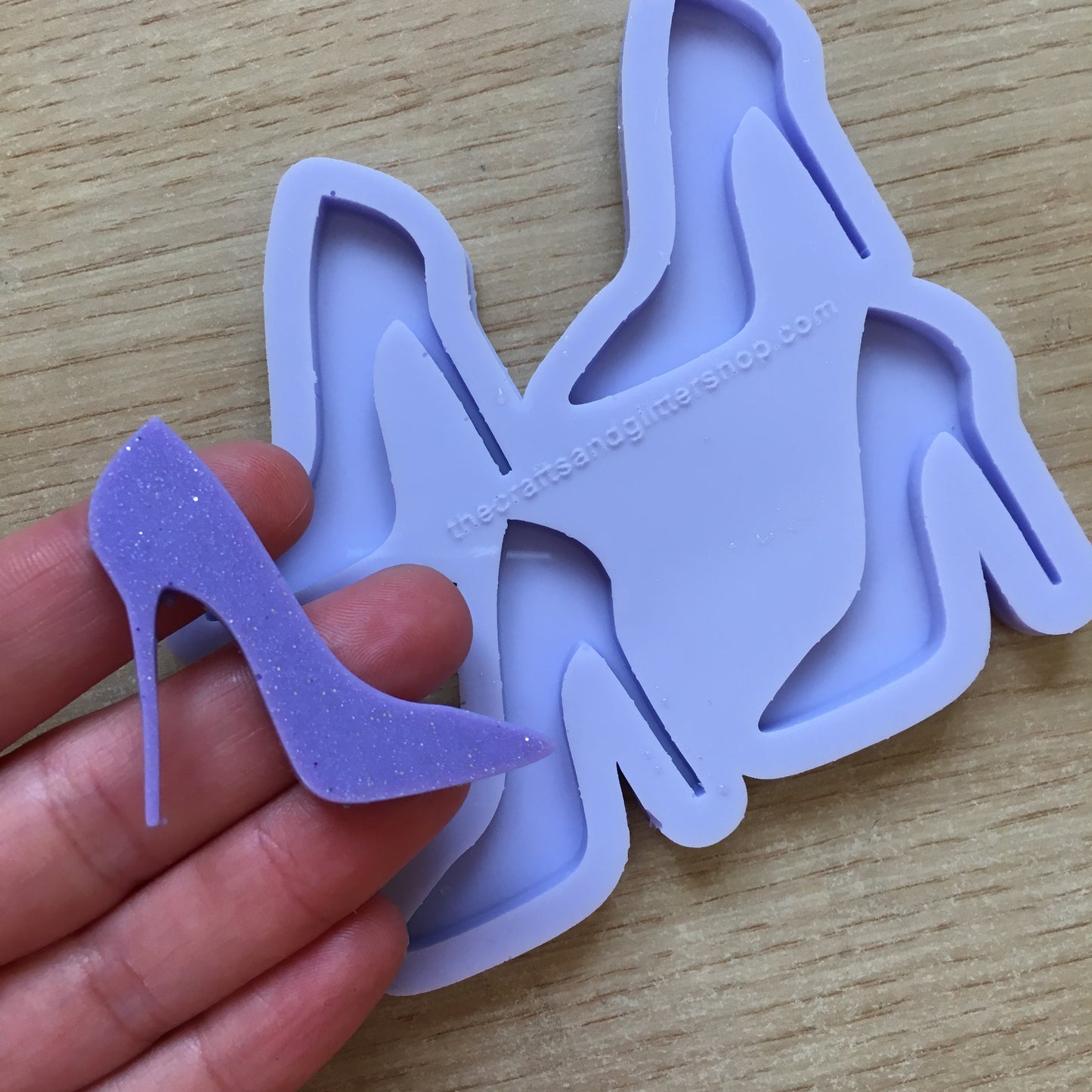 1.75" High Heel Silicone Mold