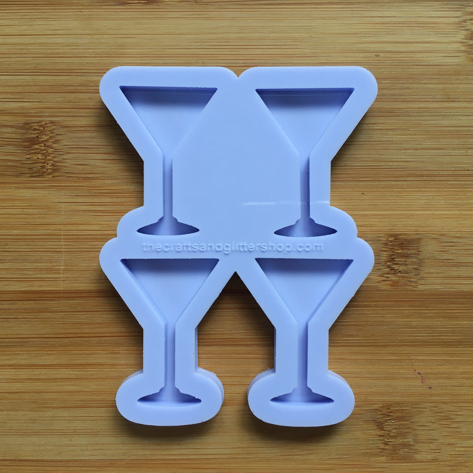 1.75" Martini Glass Silicone Mold