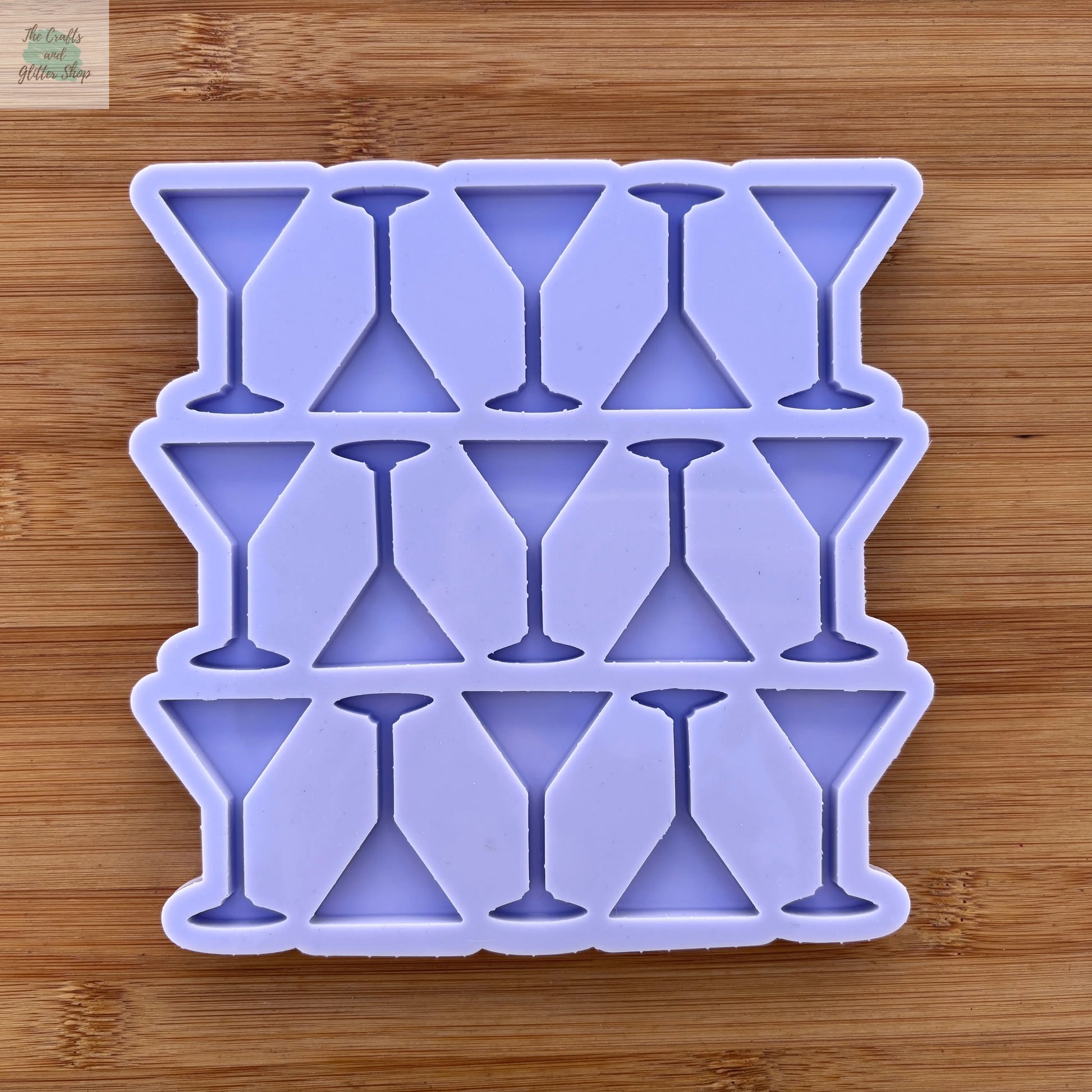 1.75 inch Martini Glass Silicone Mold