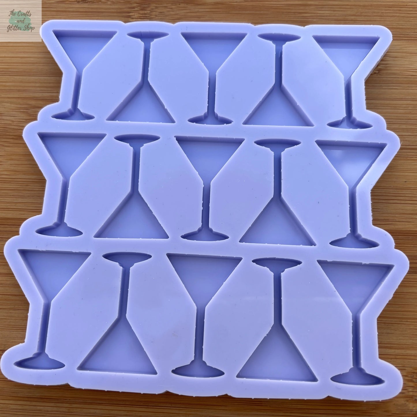 1.75 inch Martini Glass Silicone Mold