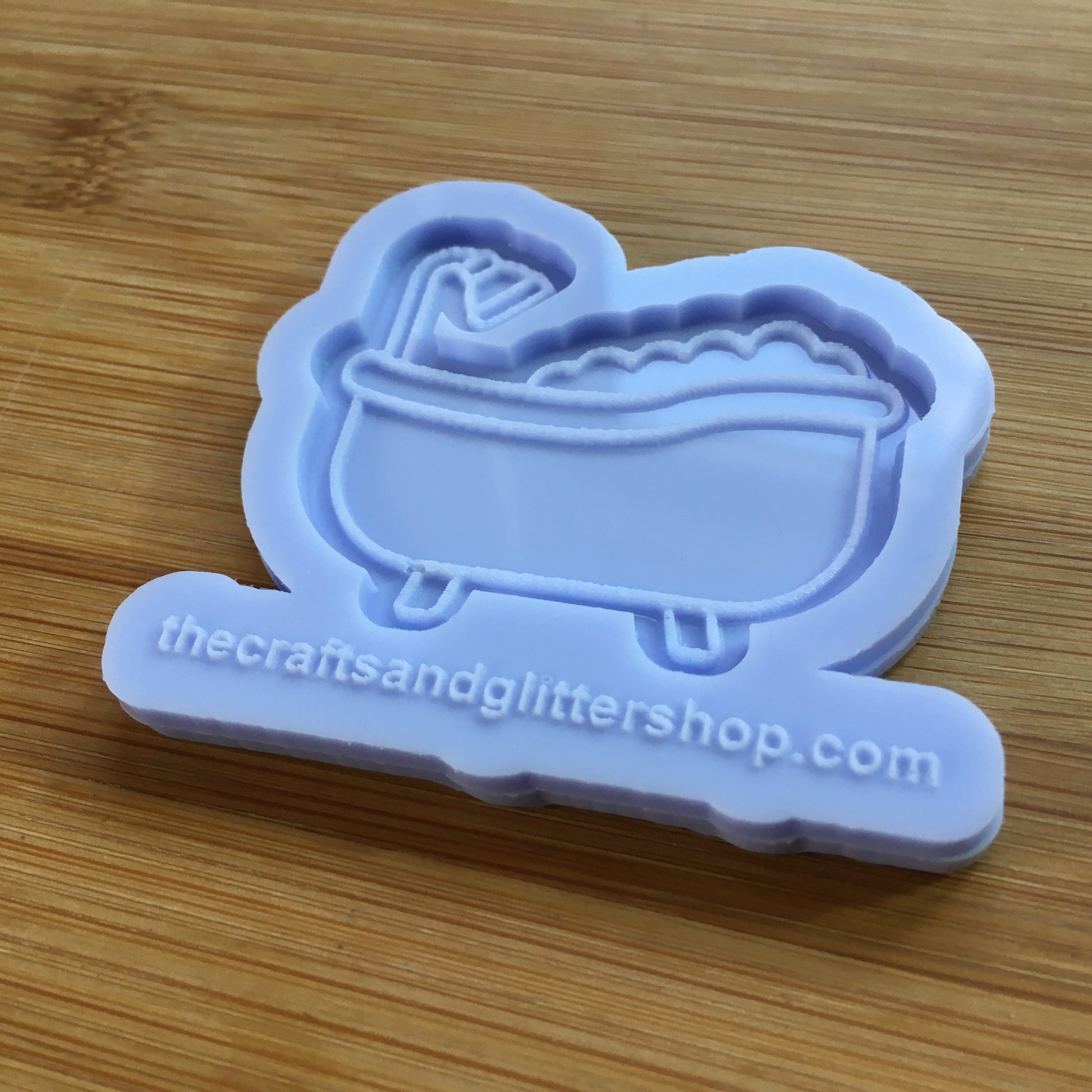 1.9" Bubble Bath Tub Silicone Mold