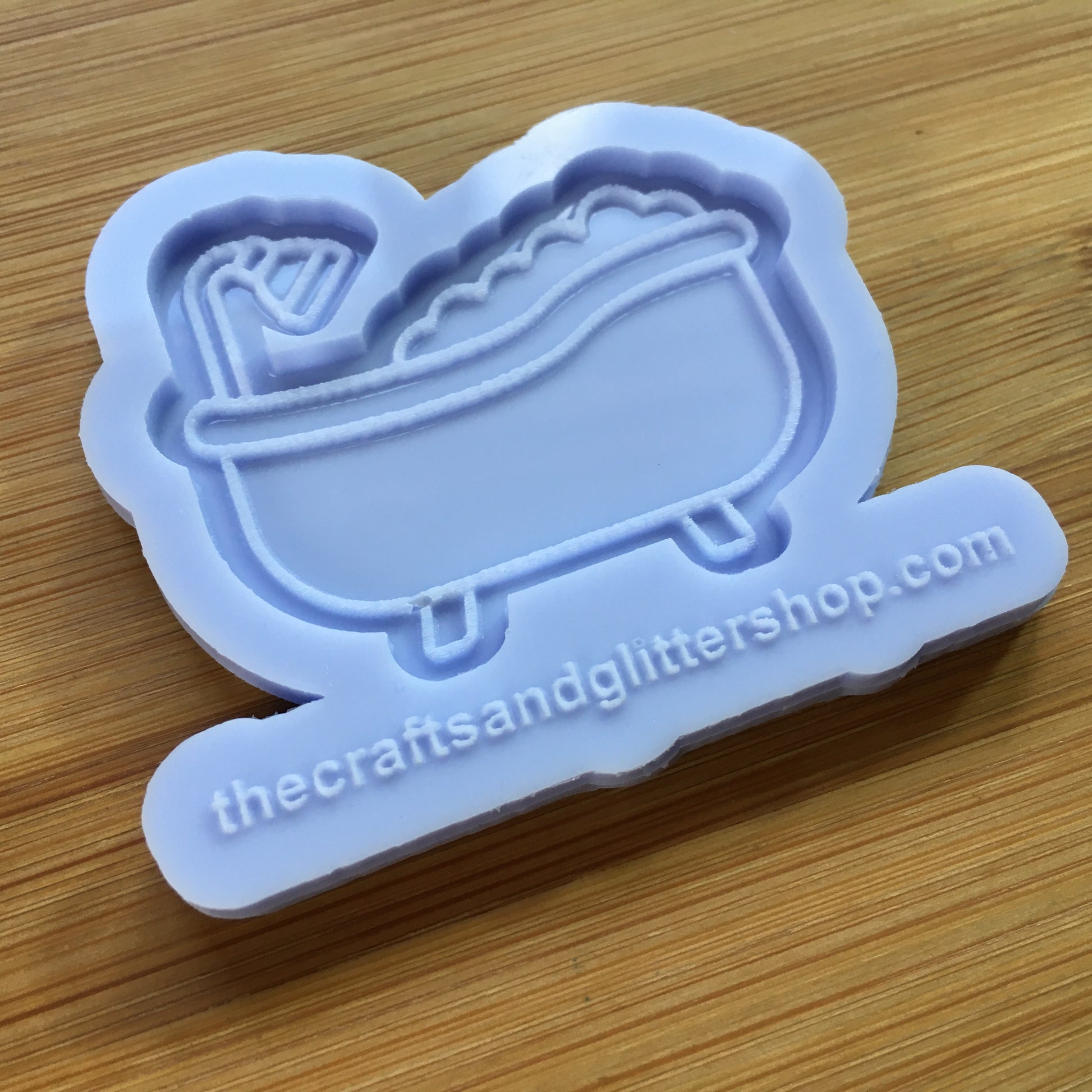 1.9" Bubble Bath Tub Silicone Mold